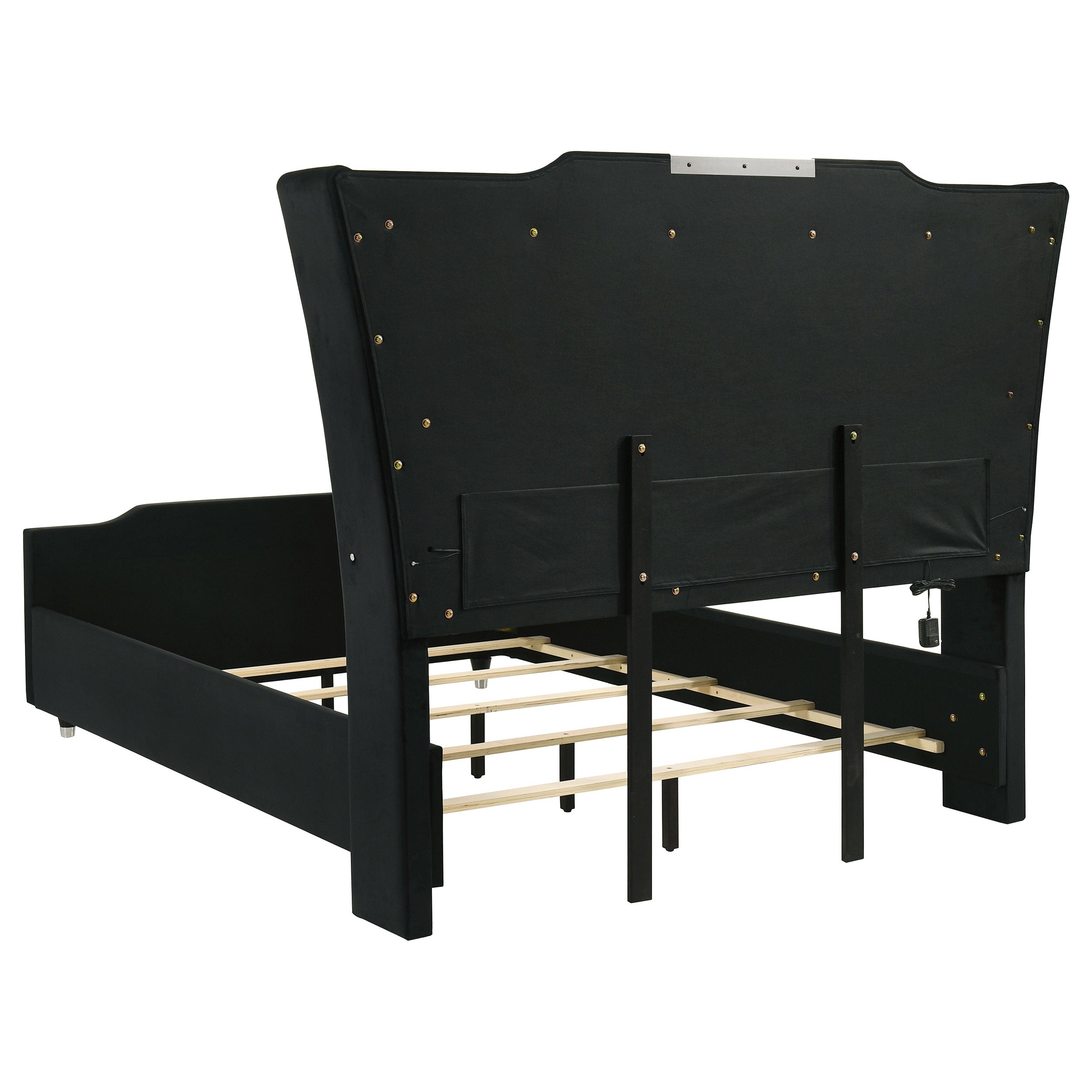 Lorient 4-piece Queen Bedroom Set Black — view 4