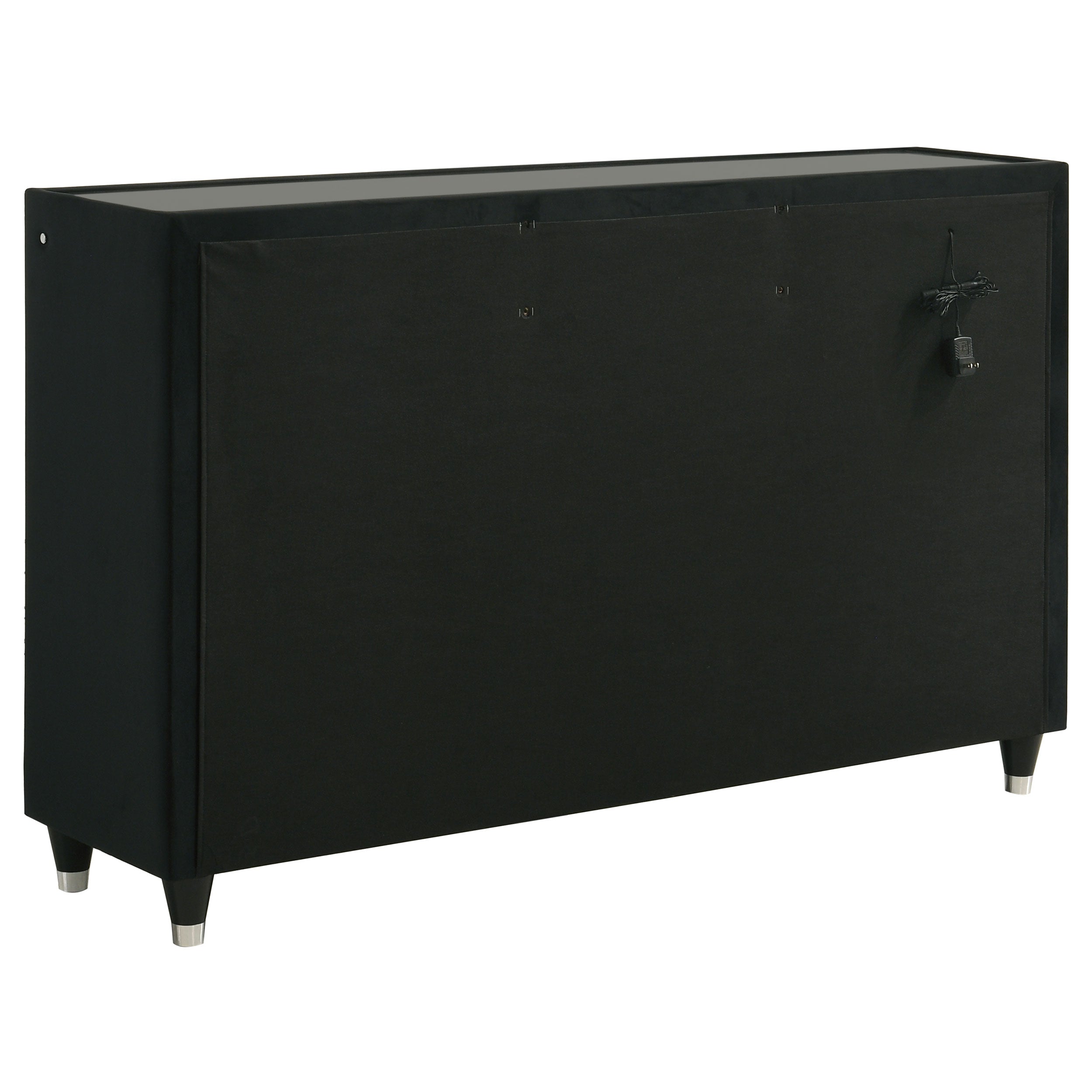 Lorient 4-piece Queen Bedroom Set Black — view 8