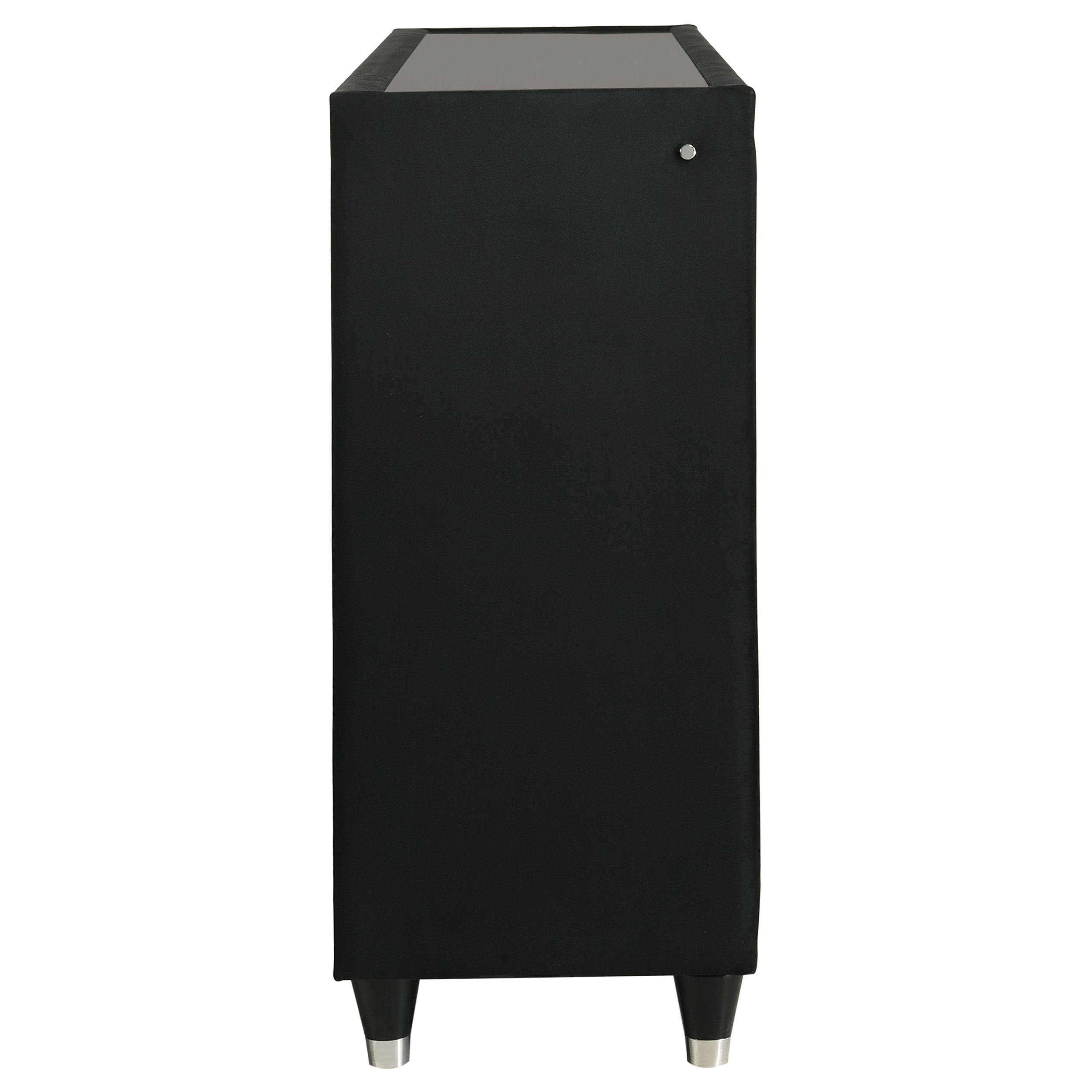 Lorient 8-drawer LED Bedroom Dresser Cabinet Black — view 9