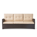 St Marta - 3 Seater - Dark Brown