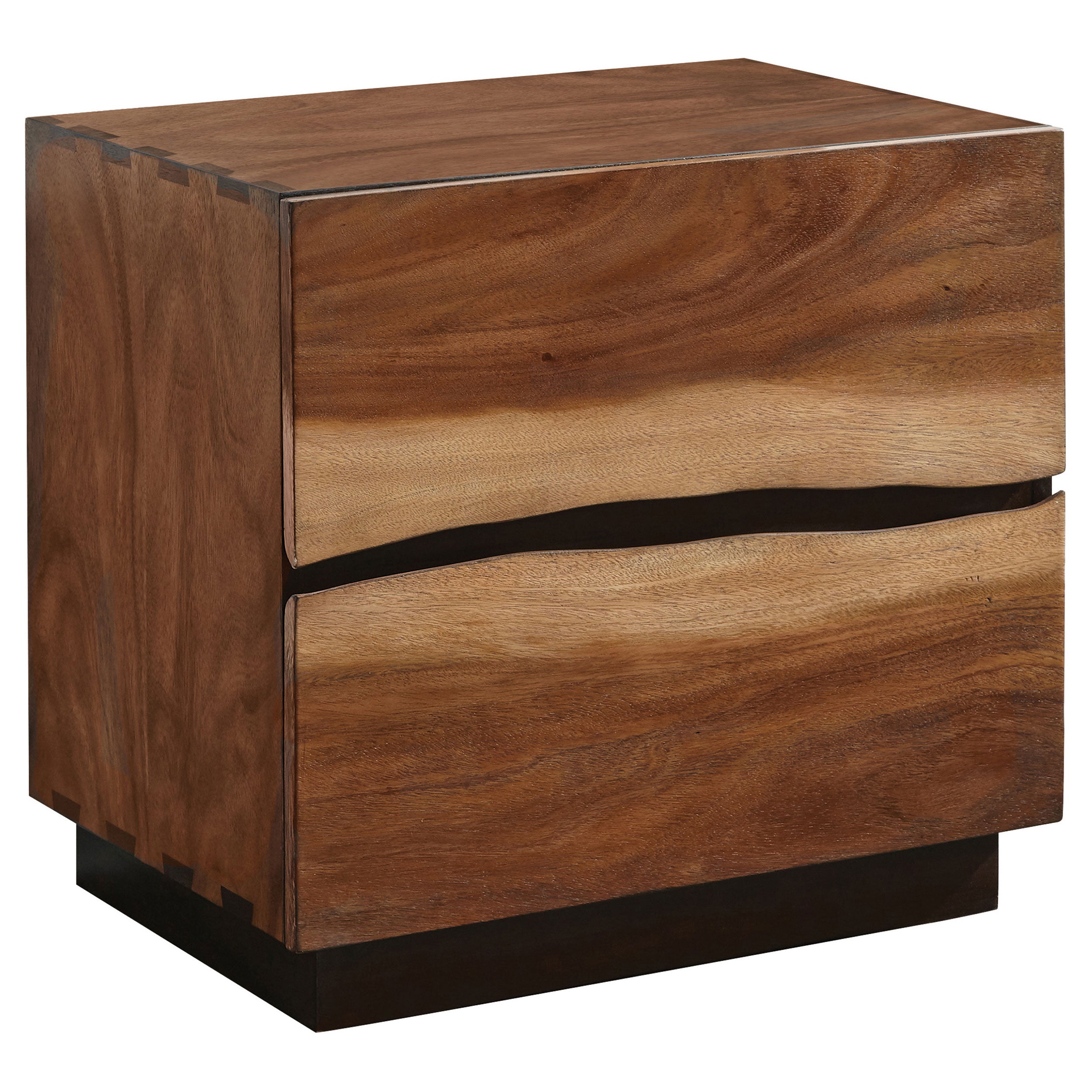 Winslow 4-piece Eastern King Bedroom Set Smokey Walnut — view 4