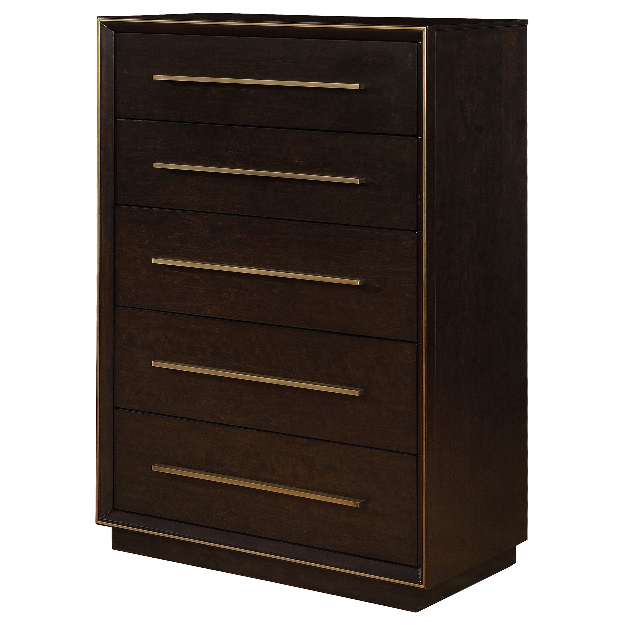 Durango 5-drawer Bedroom Chest Smoked Peppercorn — view 4
