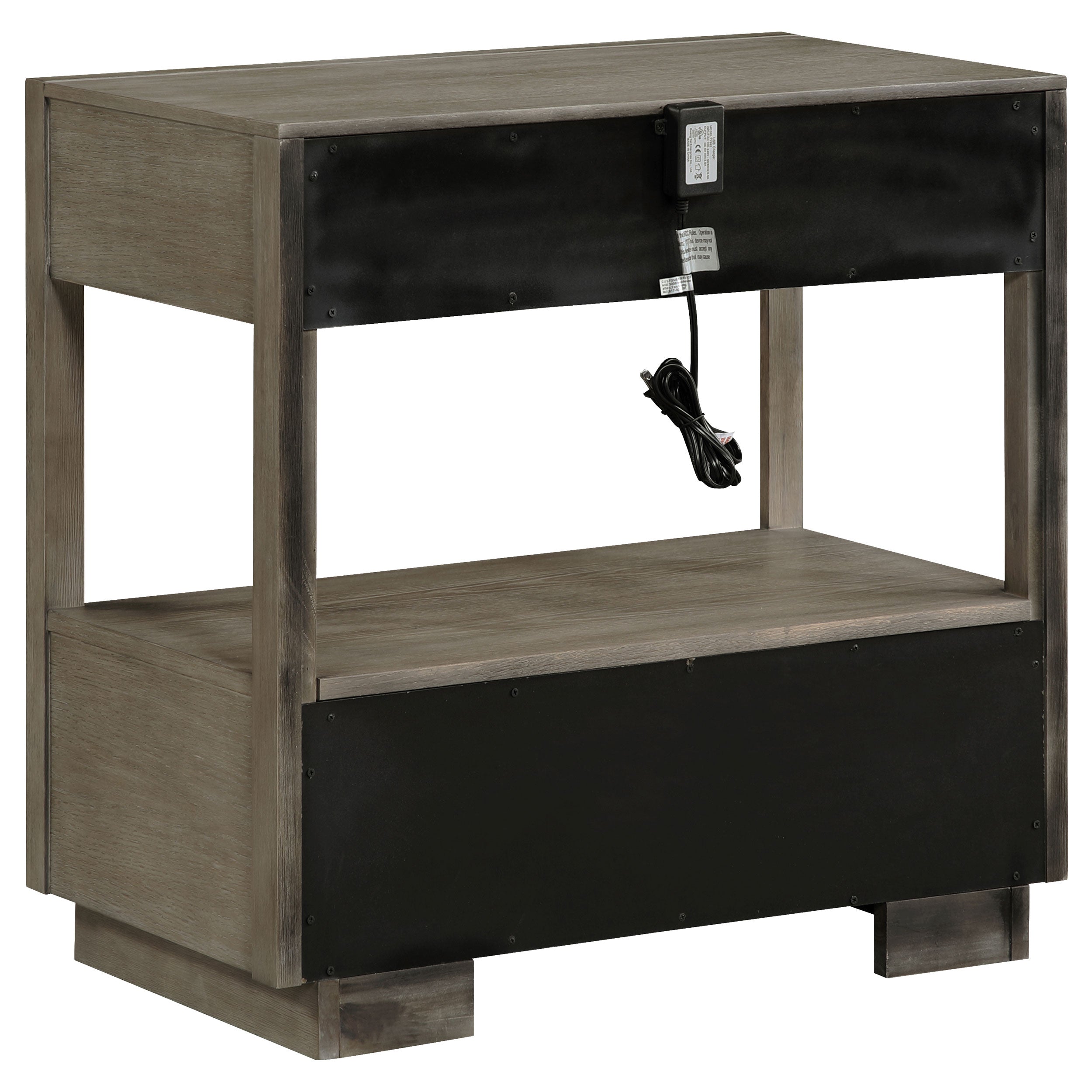 Durango 4-piece California King Bedroom Set Taupe Oak — view 6