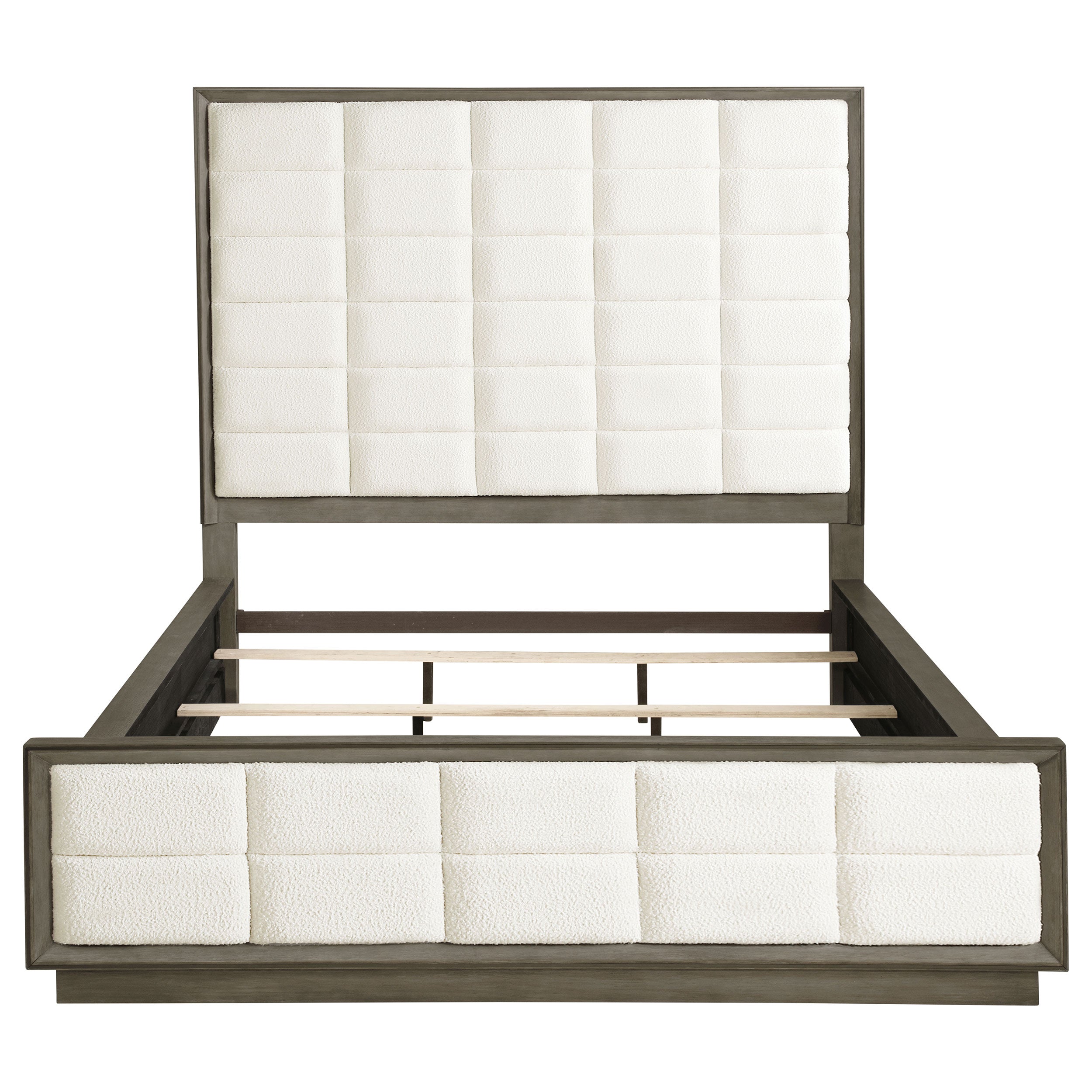 Durango 80-inch California King Panel Bed Taupe Oak — view 4