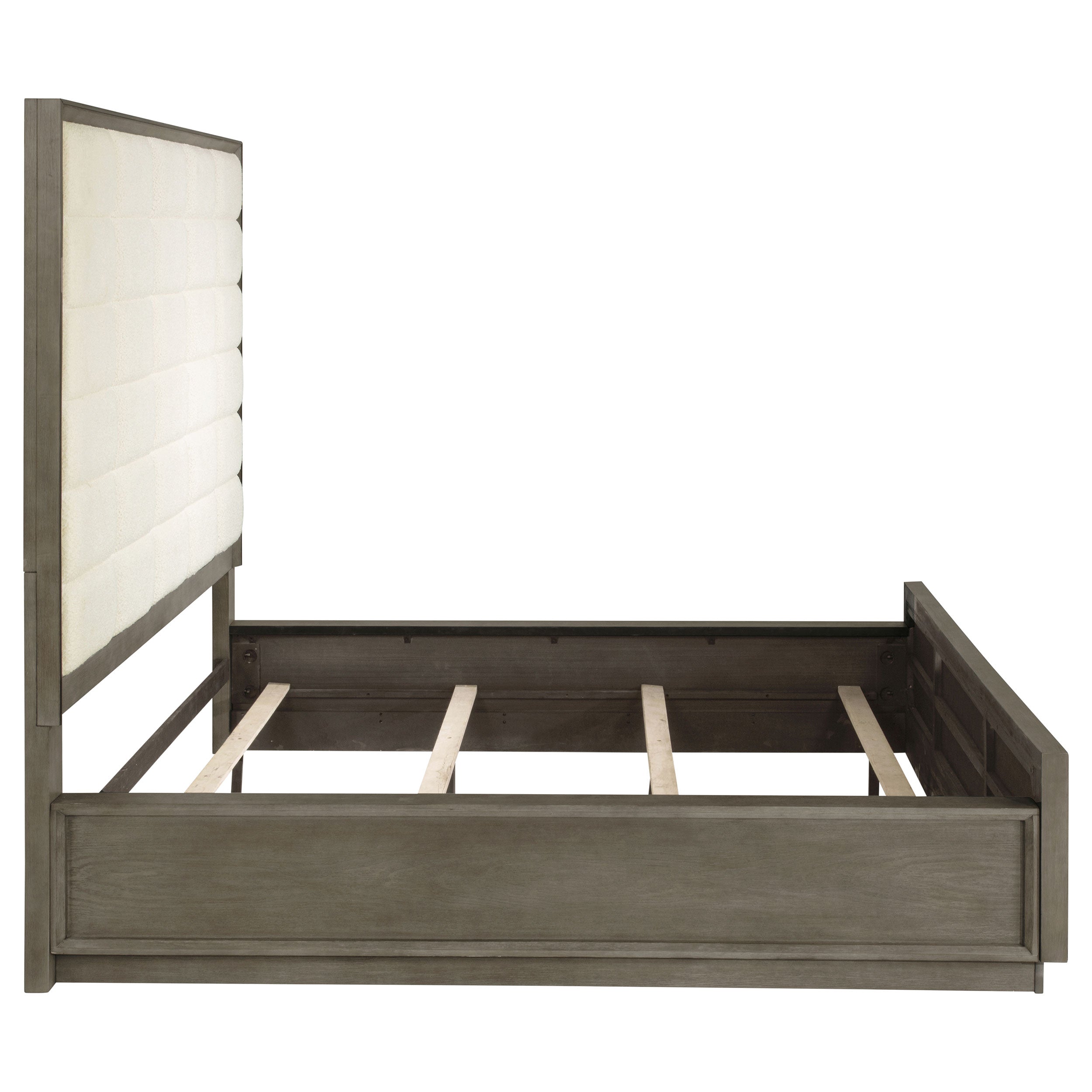 Durango 80-inch California King Panel Bed Taupe Oak — view 6