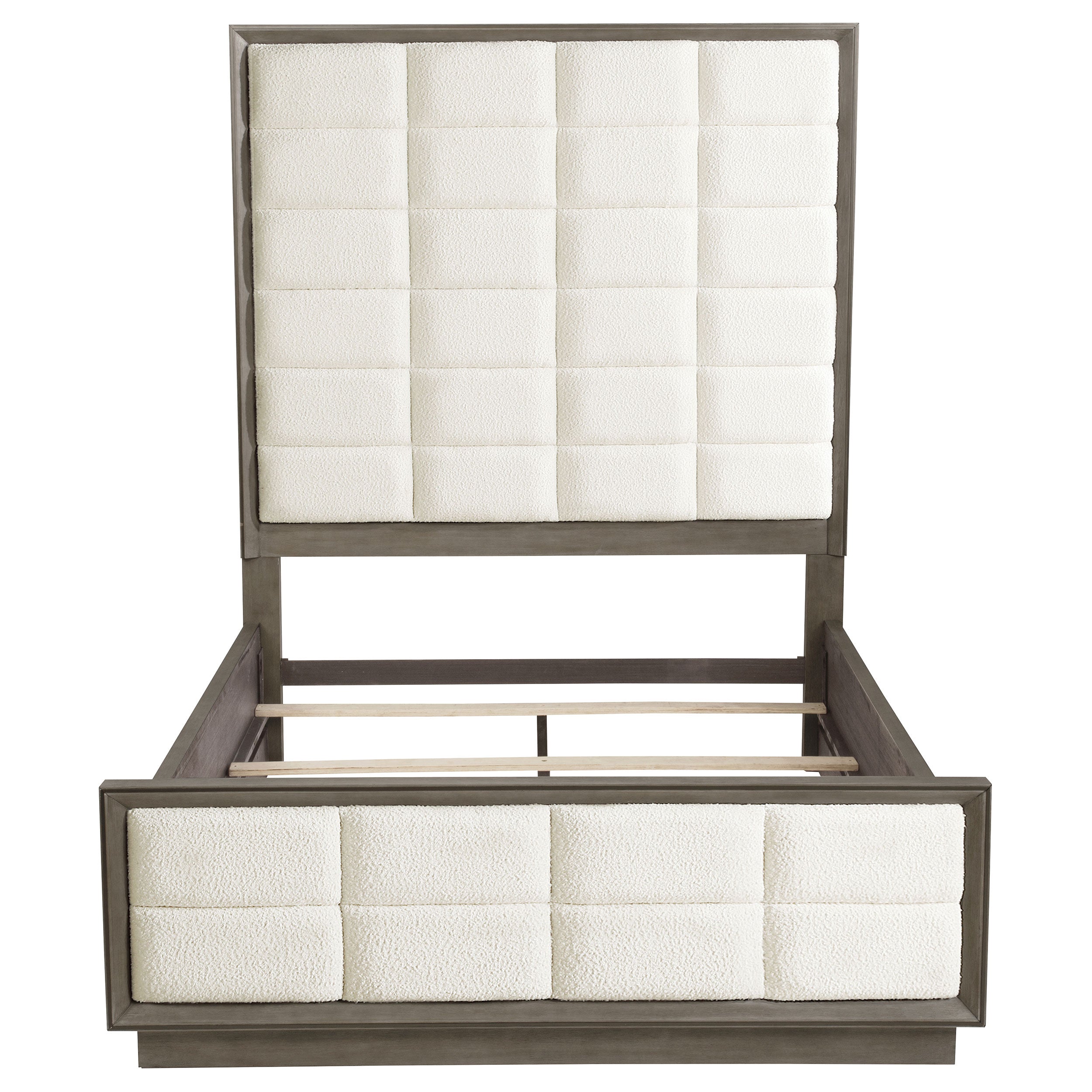 Durango 80-inch Queen Panel Bed Taupe Oak — view 4