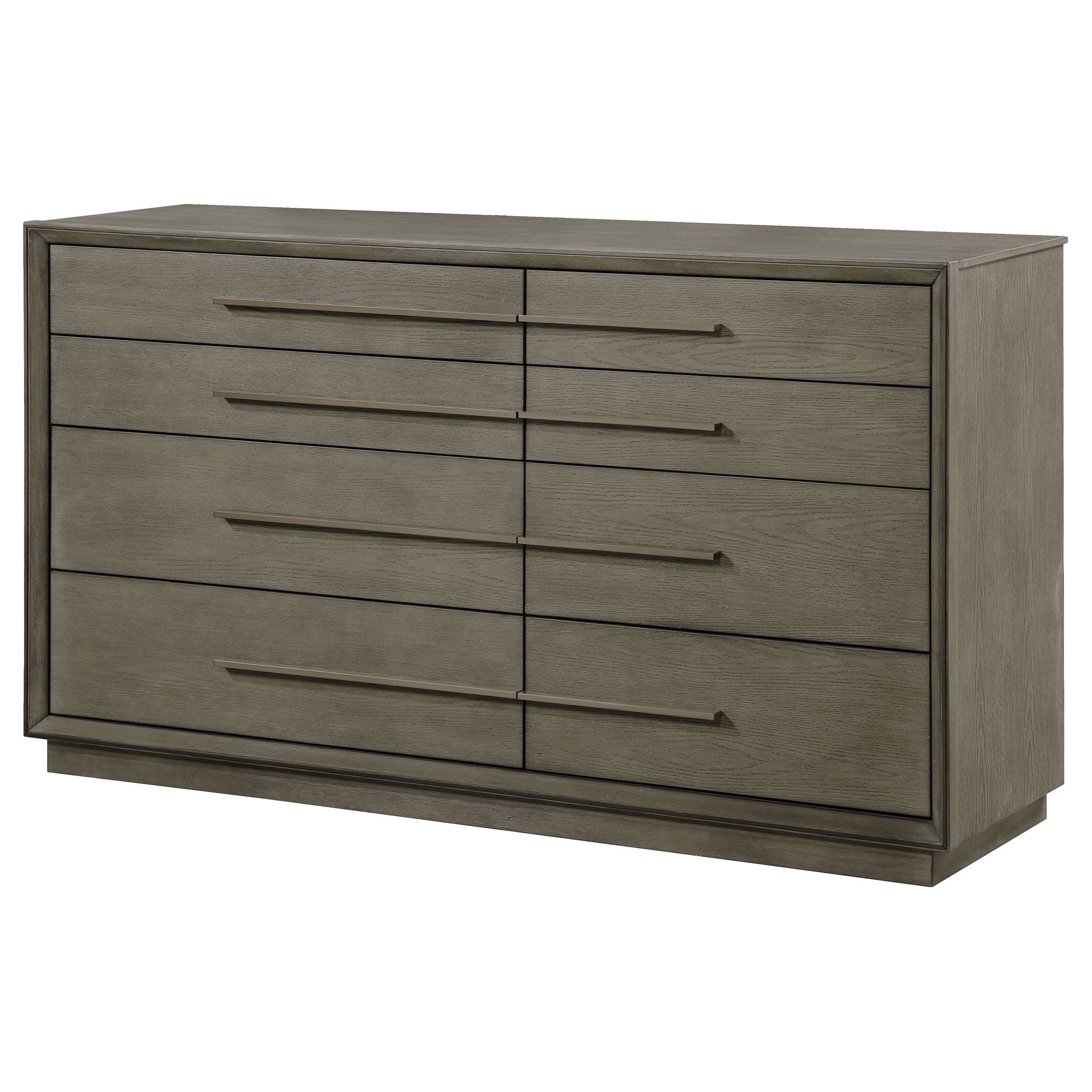 Durango 8-drawer Dresser Taupe Oak — view 4