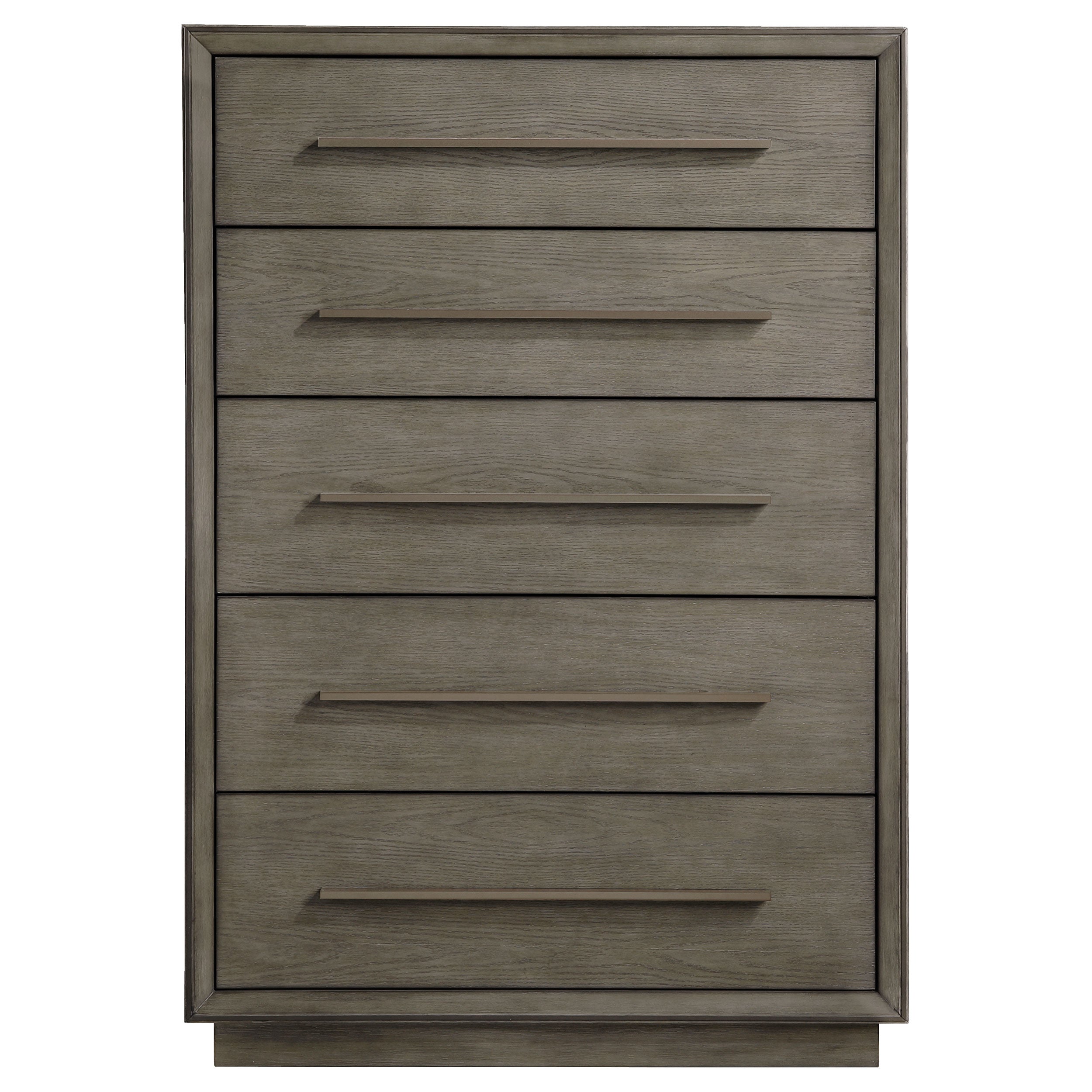 Durango 5-drawer Bedroom Chest Taupe Oak — view 3