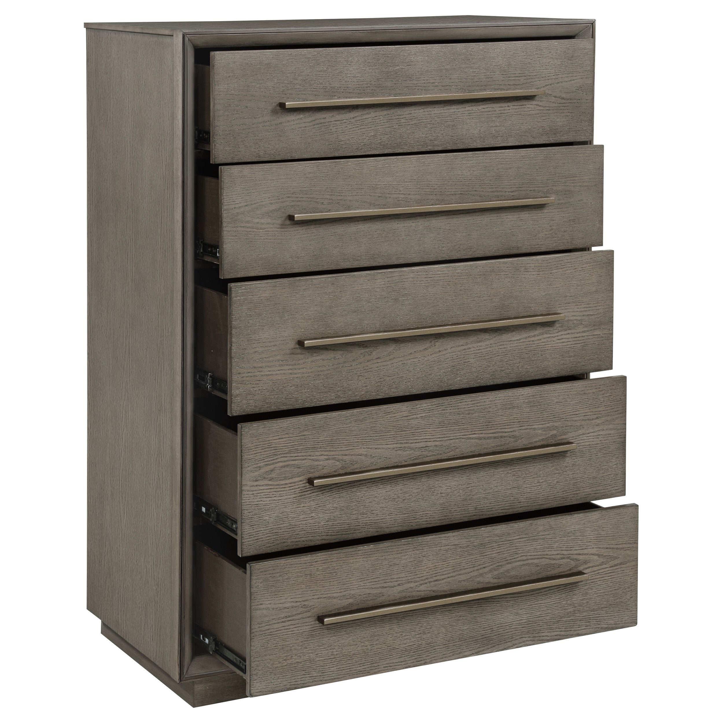 Durango 5-drawer Bedroom Chest Taupe Oak — view 10