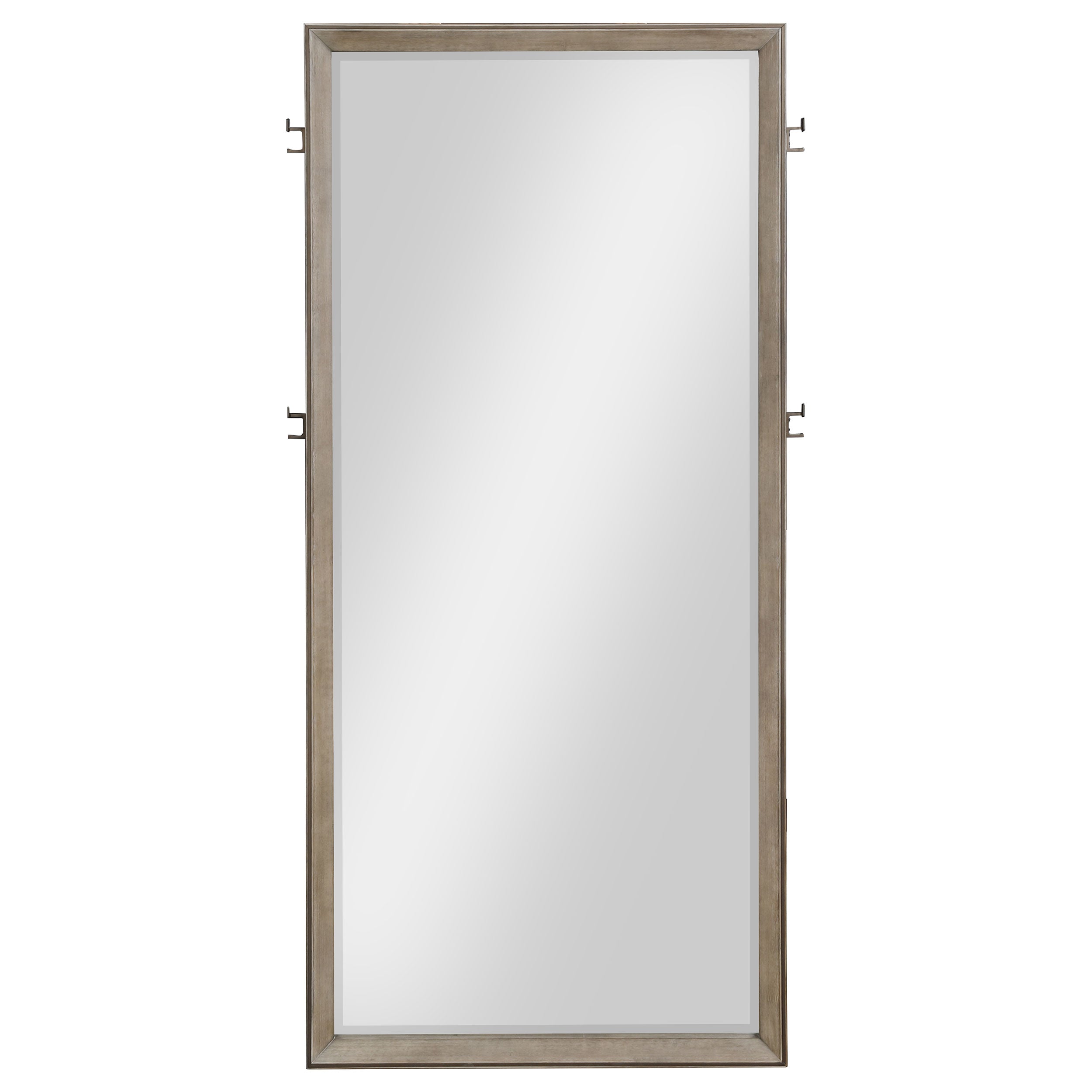 Durango 80-inch Standing Floor Mirror Washed Oak — view 3