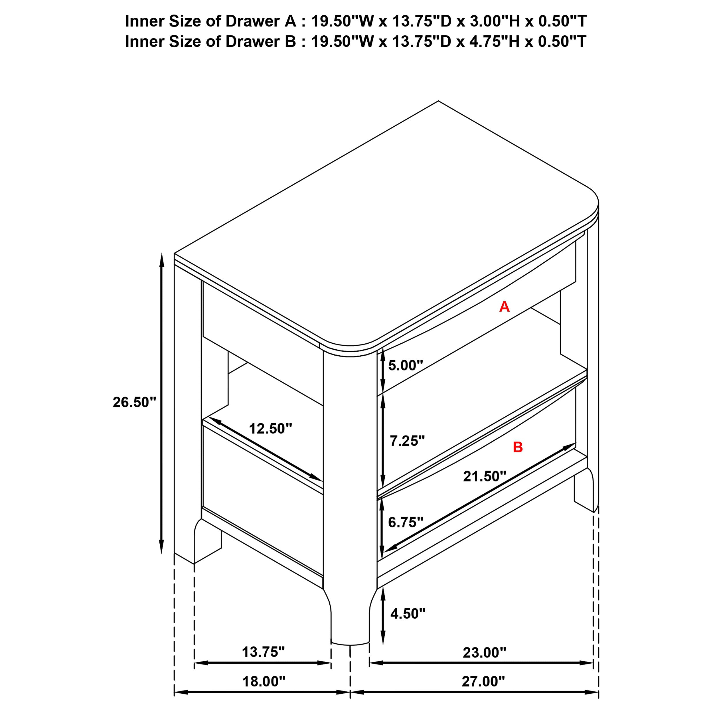 Maderia 4-piece Queen Bedroom Set Walnut — view 17