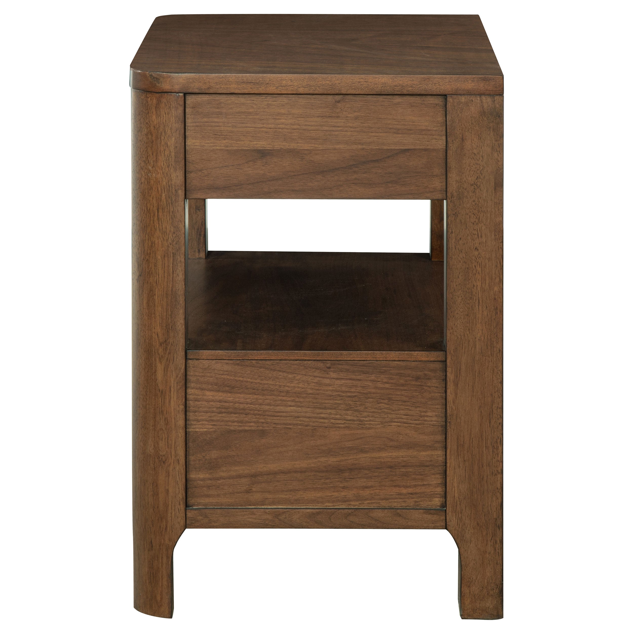 Maderia 2-drawer Nightstand Bedside Table Walnut — view 5