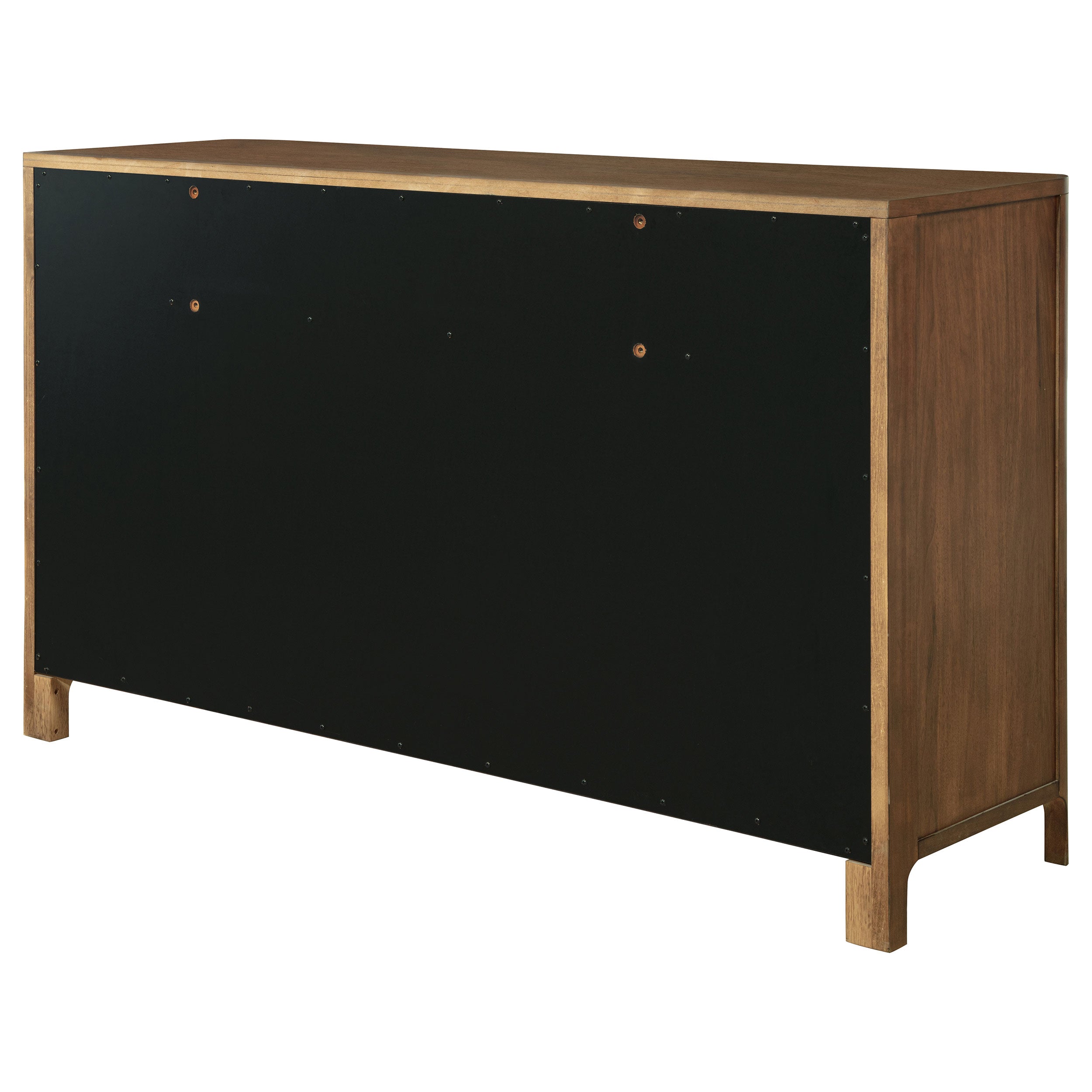 Maderia 8-drawer Dresser Cabinet Walnut — view 8