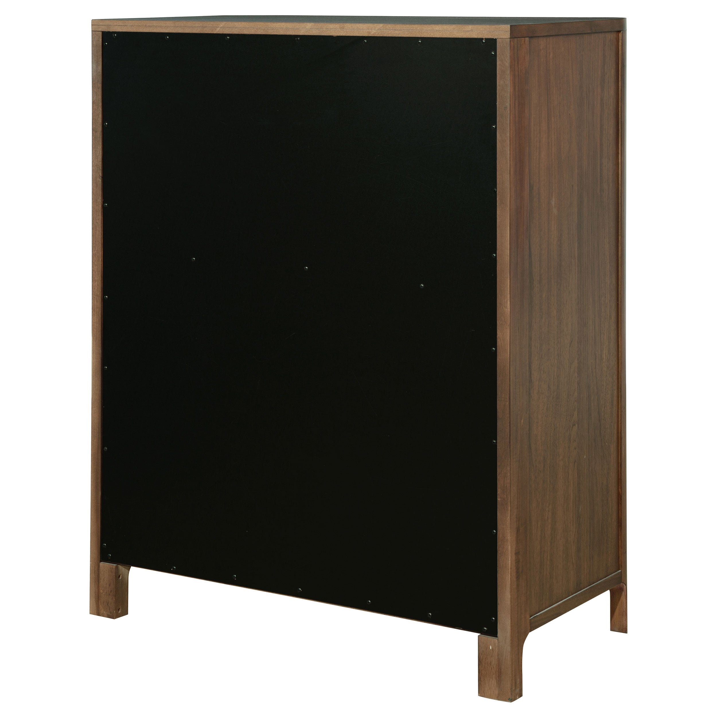 Maderia 5-drawer Chest of Drawers Walnut — view 8