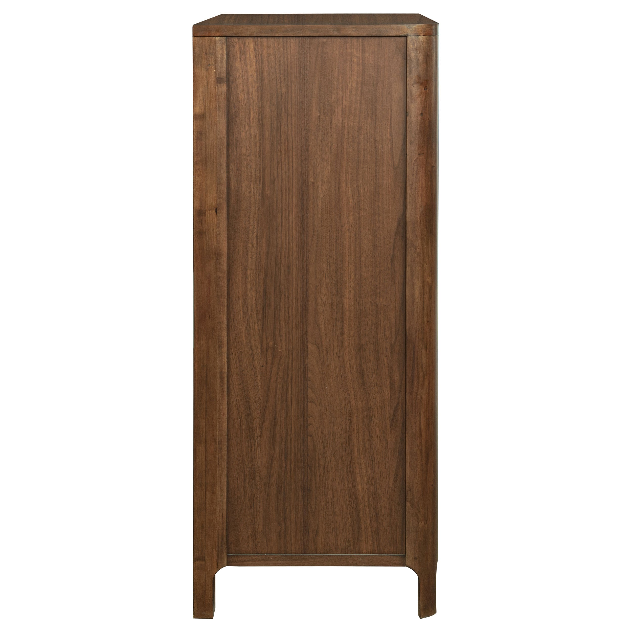 Maderia 5-drawer Chest of Drawers Walnut — view 9