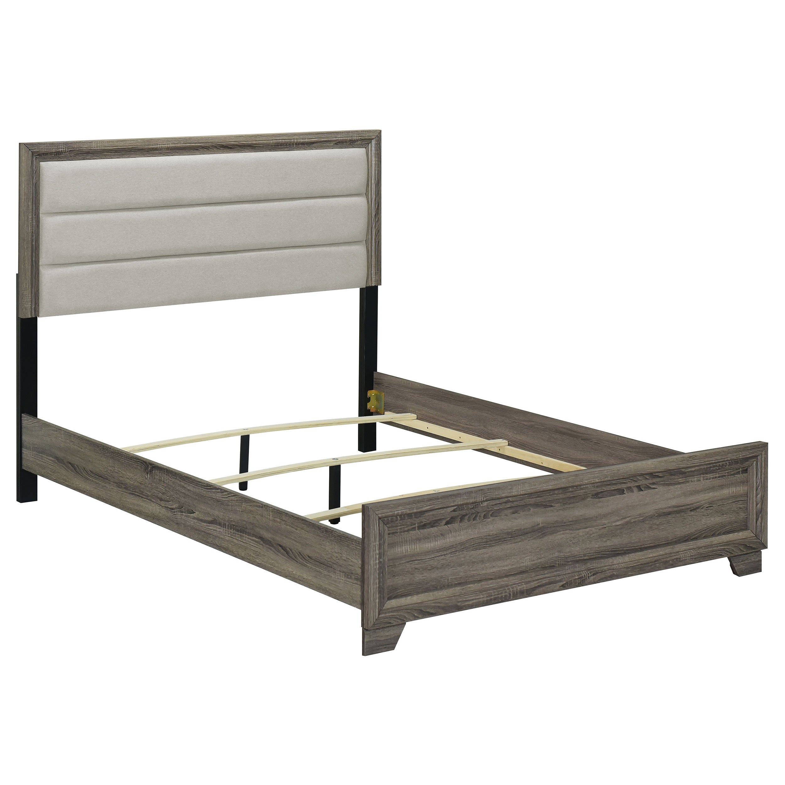 Wright 4-piece Queen Bedroom Set Brown Oak — view 3