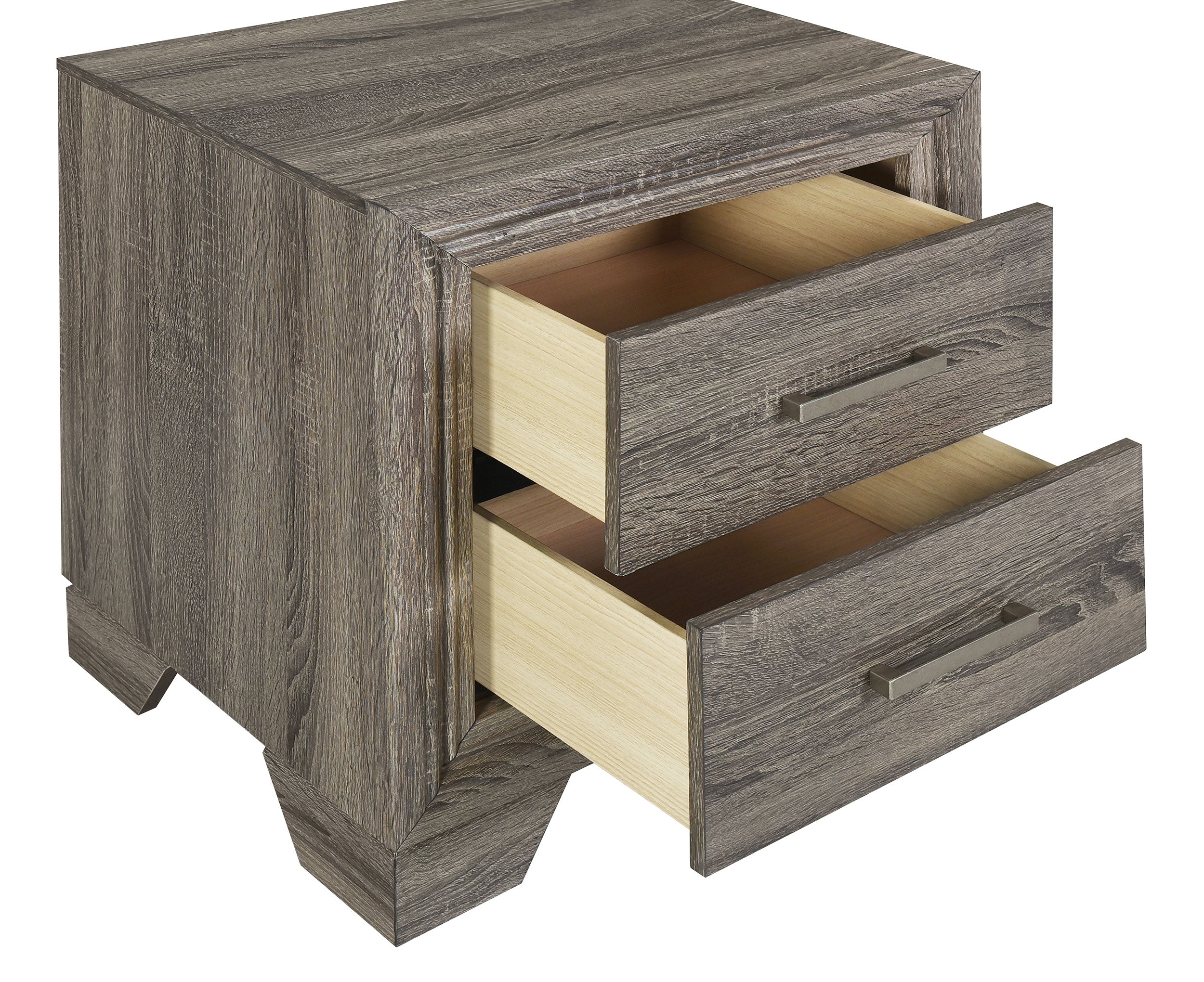 Wright 4-piece Queen Bedroom Set Brown Oak — view 12