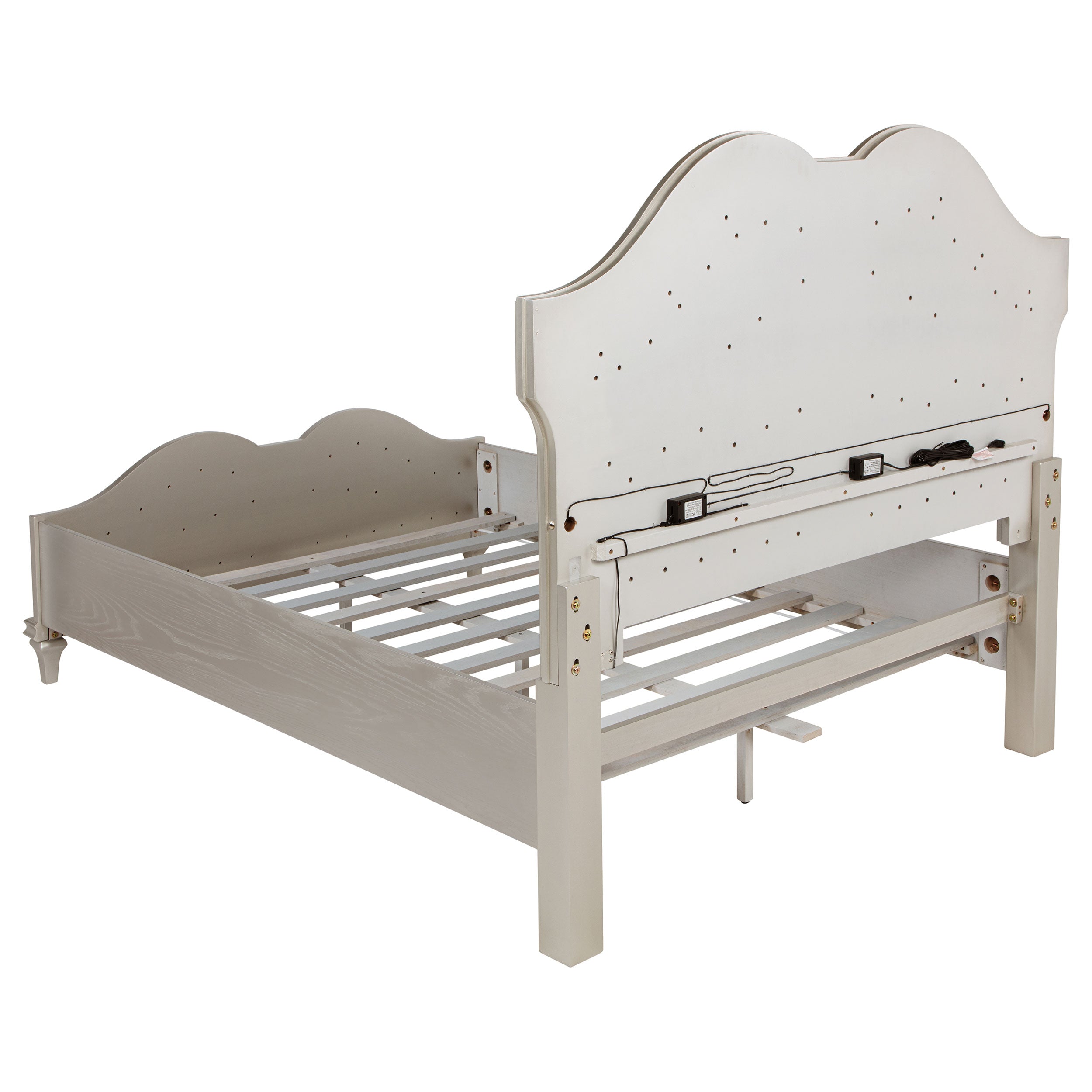Evangeline 5-piece Queen Bedroom Set Silver Oak — view 4