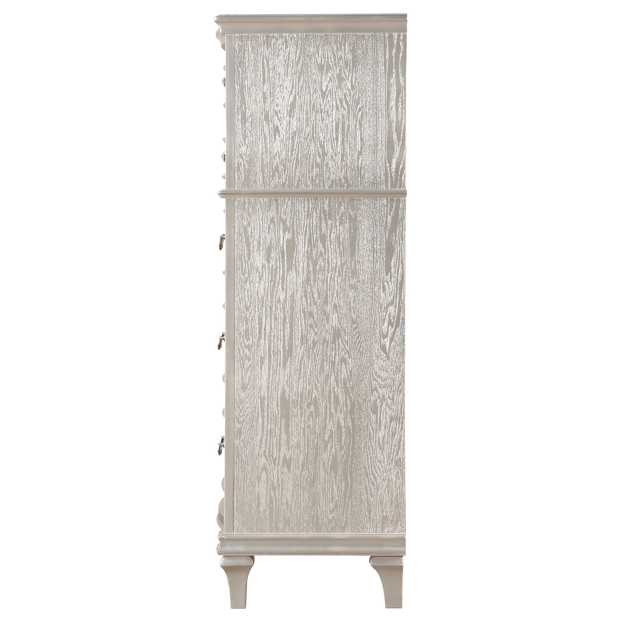 Evangeline 6-drawer Bedroom Chest Silver Oak — view 5