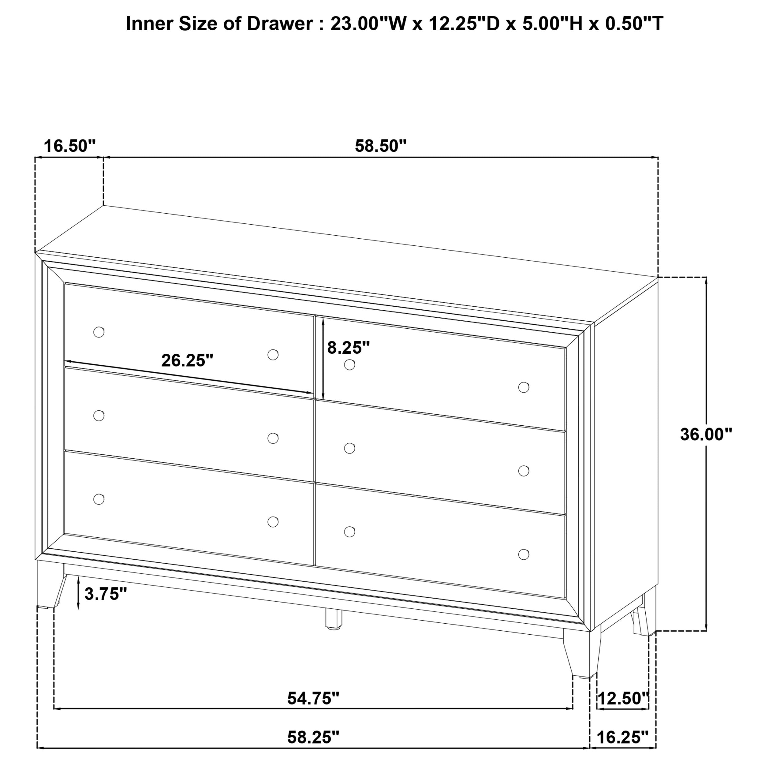 Welsley 4-piece Eastern King Bedroom Set Walnut — view 18