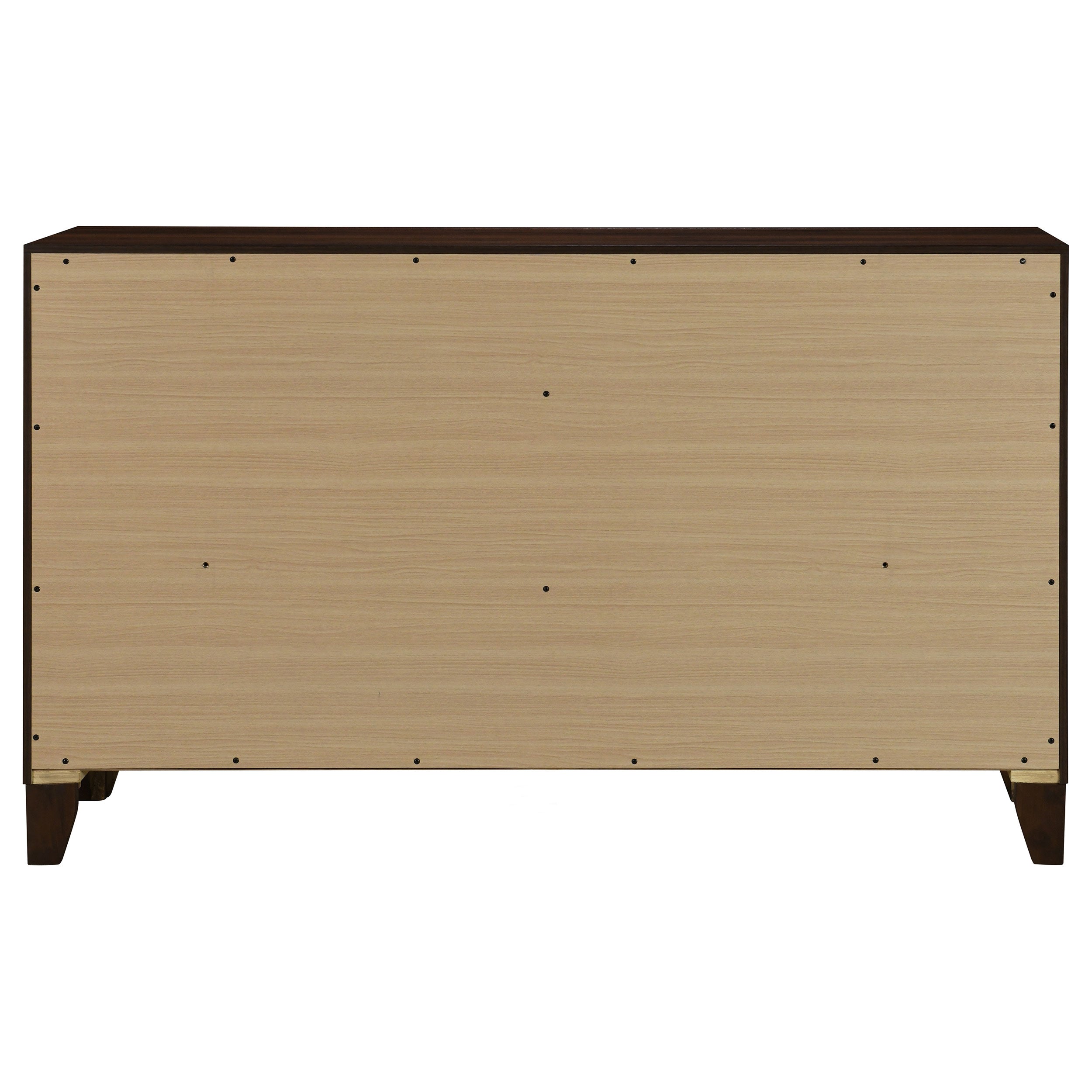 Welsley 6-drawer Dresser Cabinet Walnut — view 7