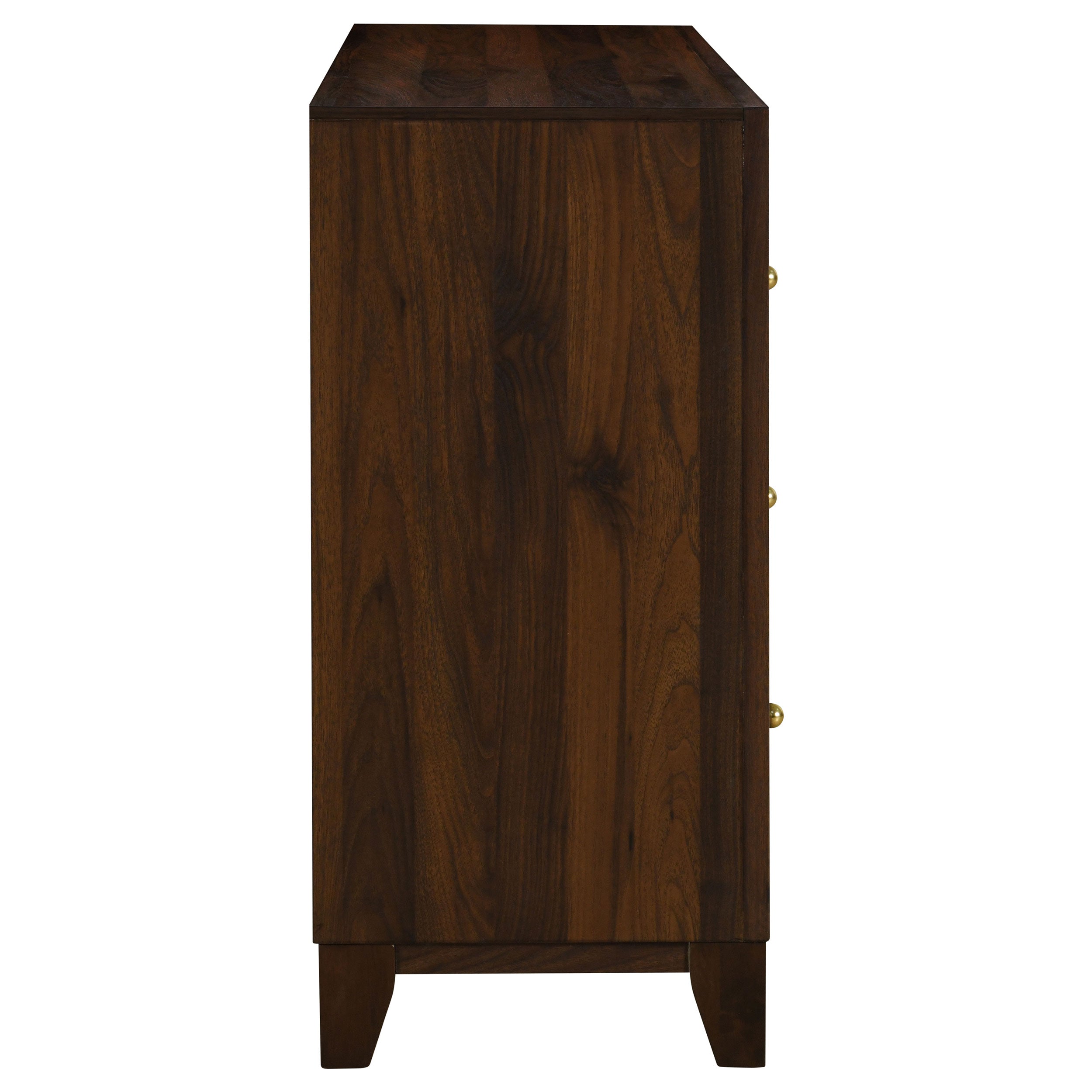Welsley 6-drawer Dresser Cabinet Walnut — view 9