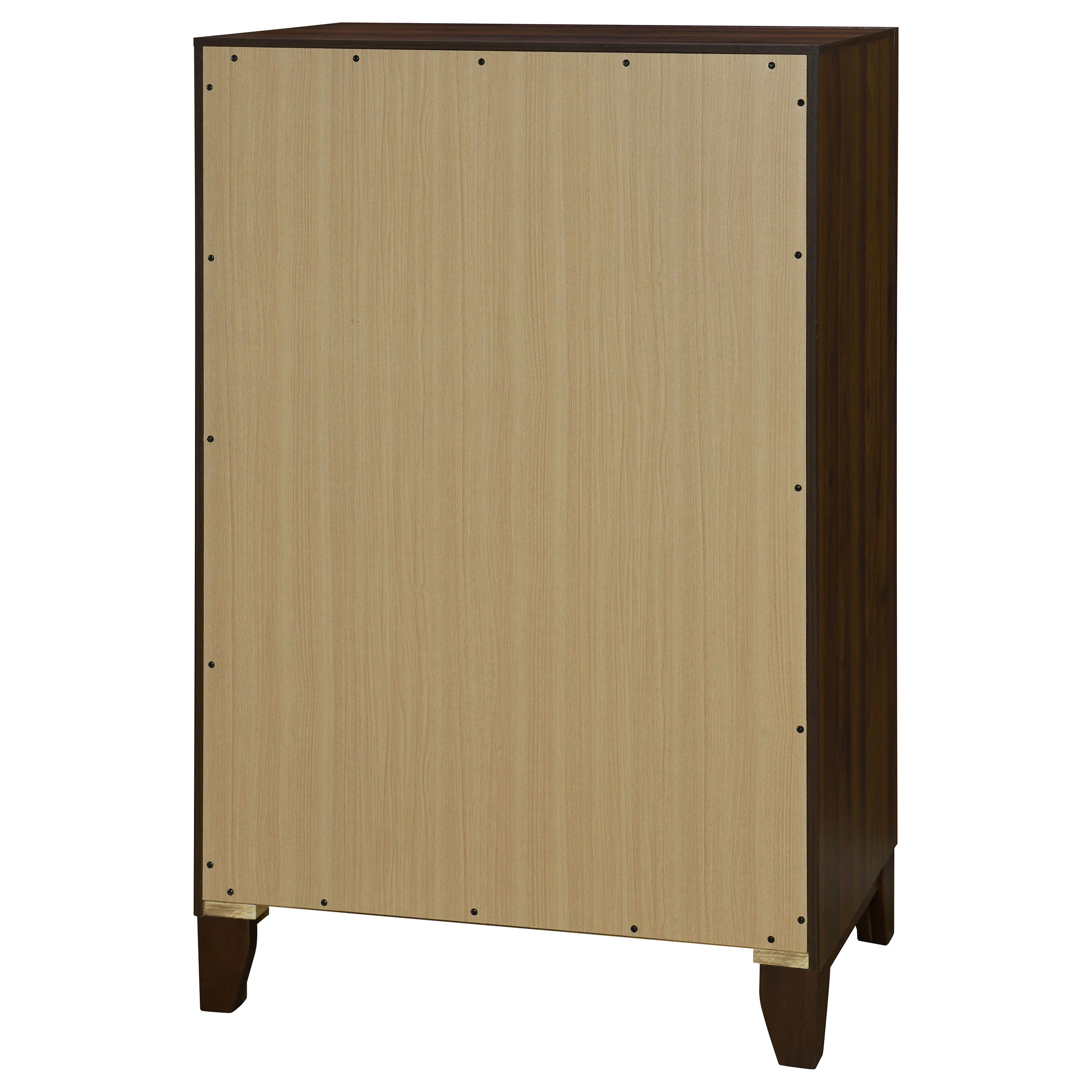 Welsley 4-drawer Chest of Drawers Walnut — view 8