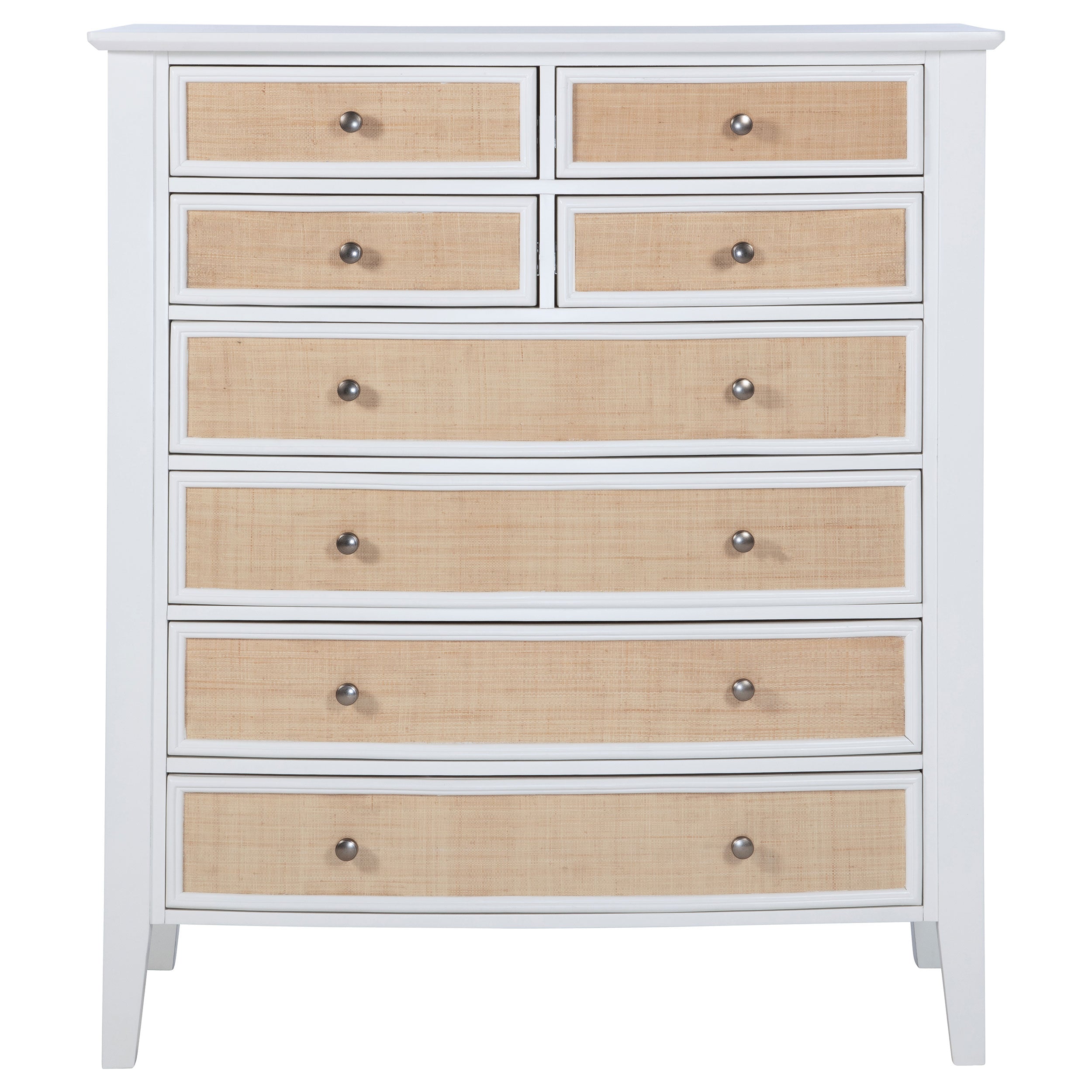 Bexhill 8-drawer Chest of Drawers White — view 3