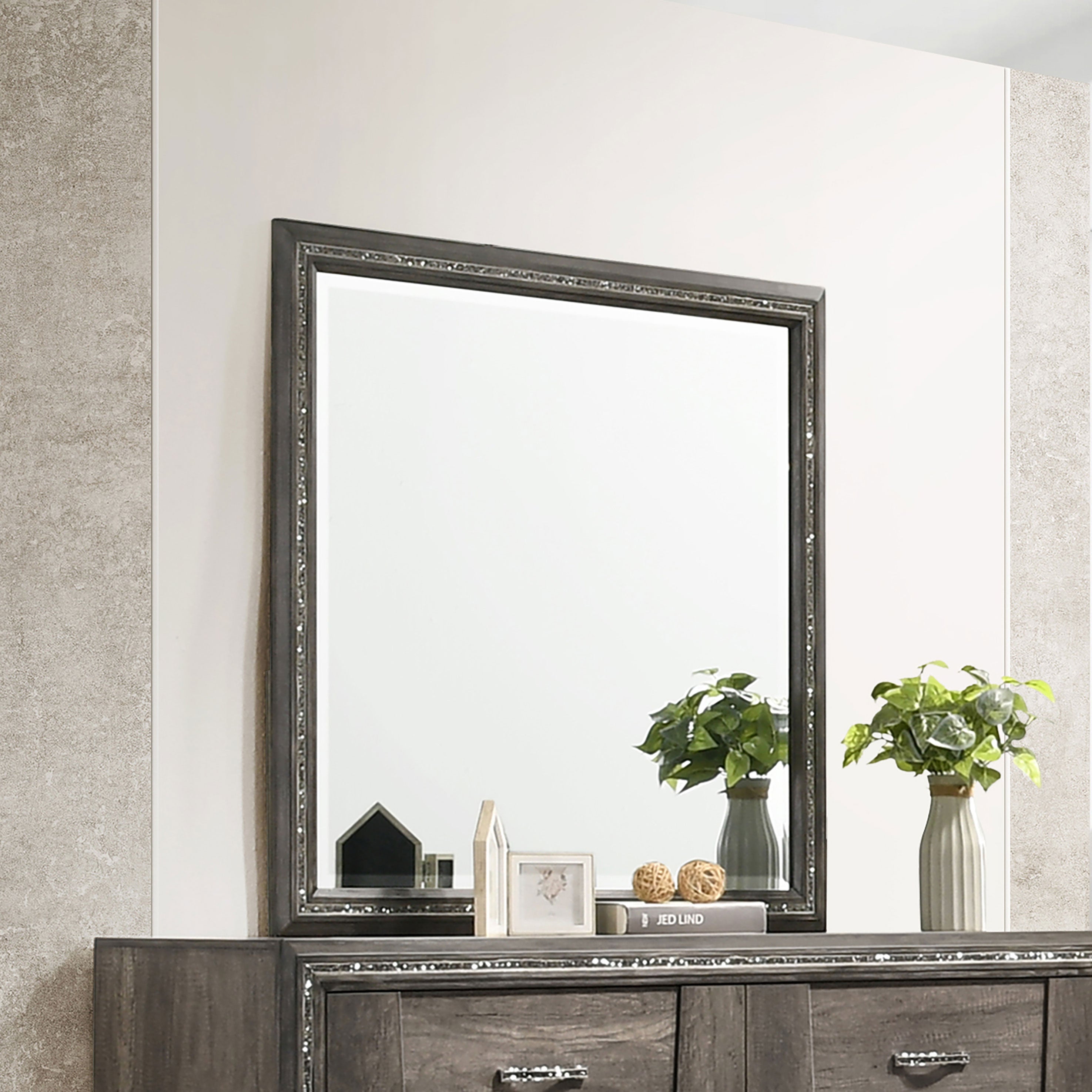 Janine Dresser Mirror Grey — view 2