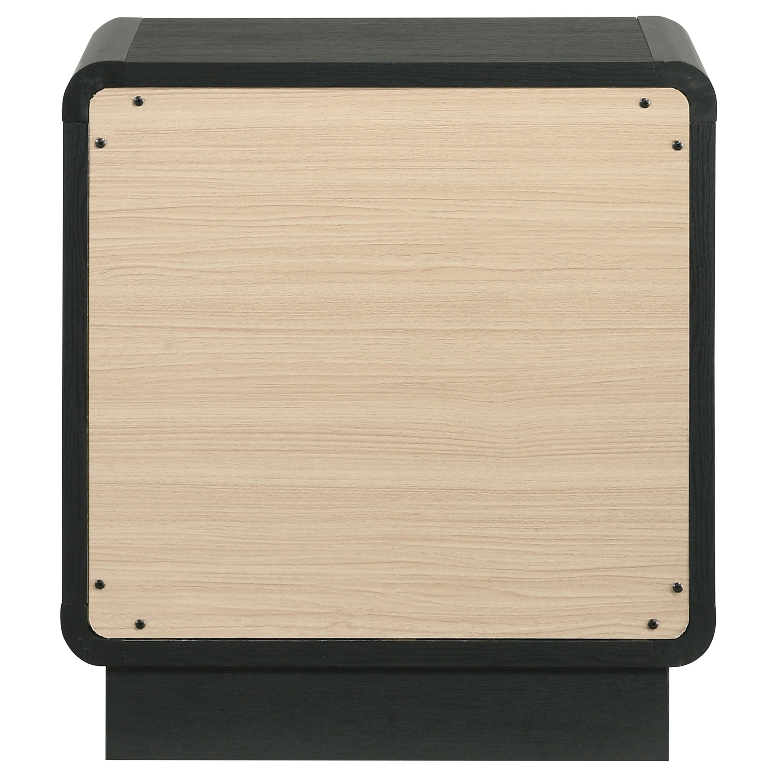 Cavelle 2-drawer Nightstand Bedside Table Black — view 7