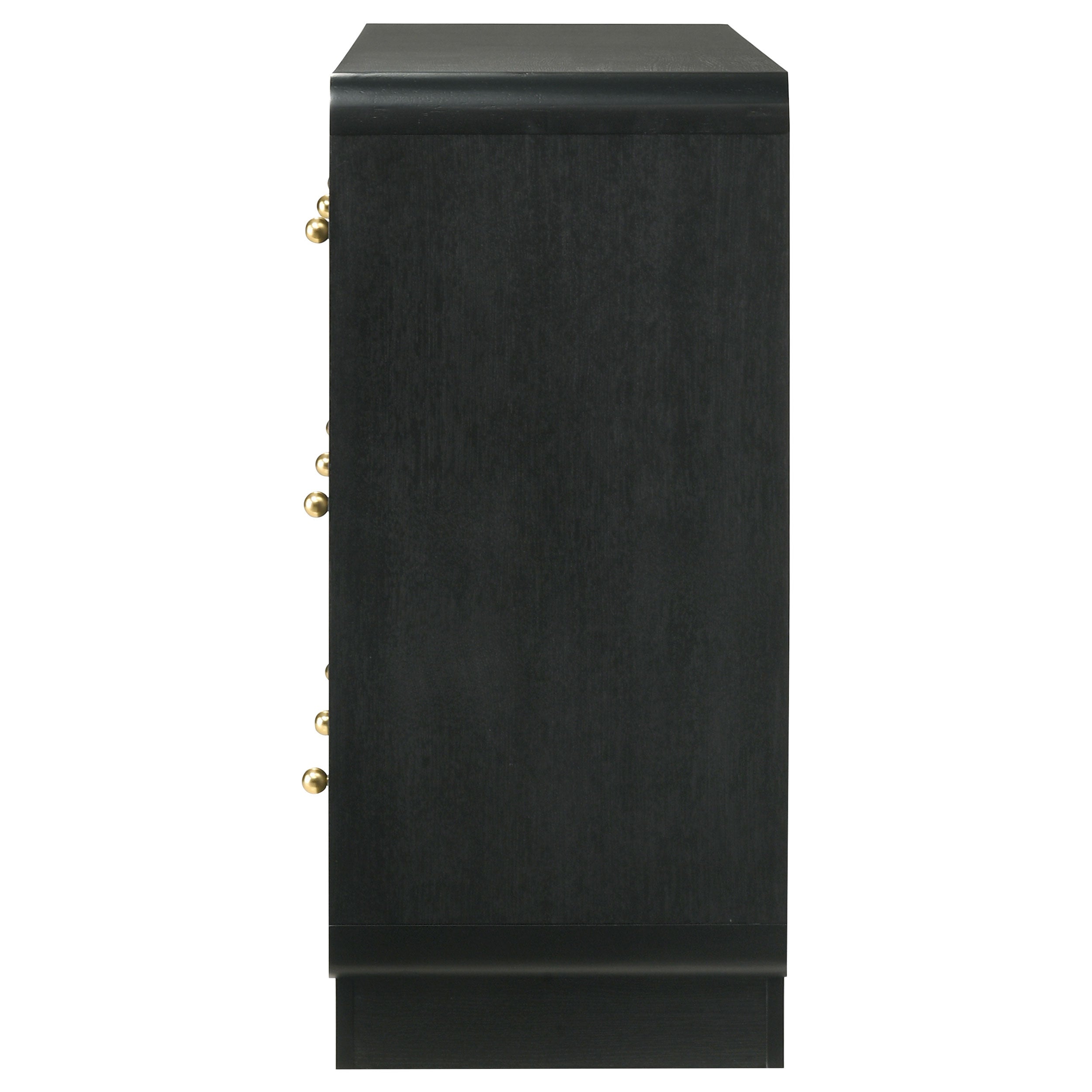 Cavelle 6-drawer Dresser Cabinet Black — view 5