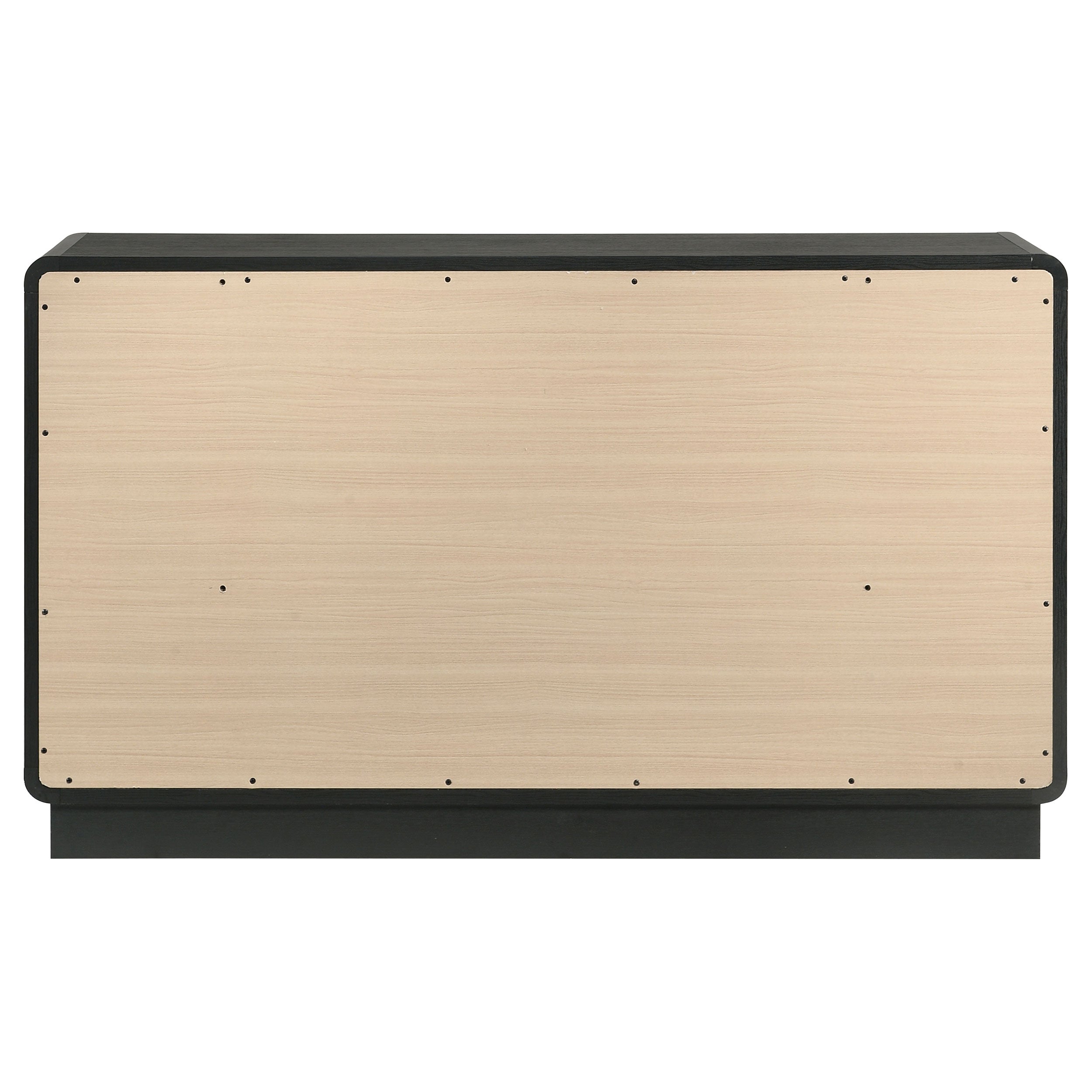 Cavelle 6-drawer Dresser Cabinet Black — view 7