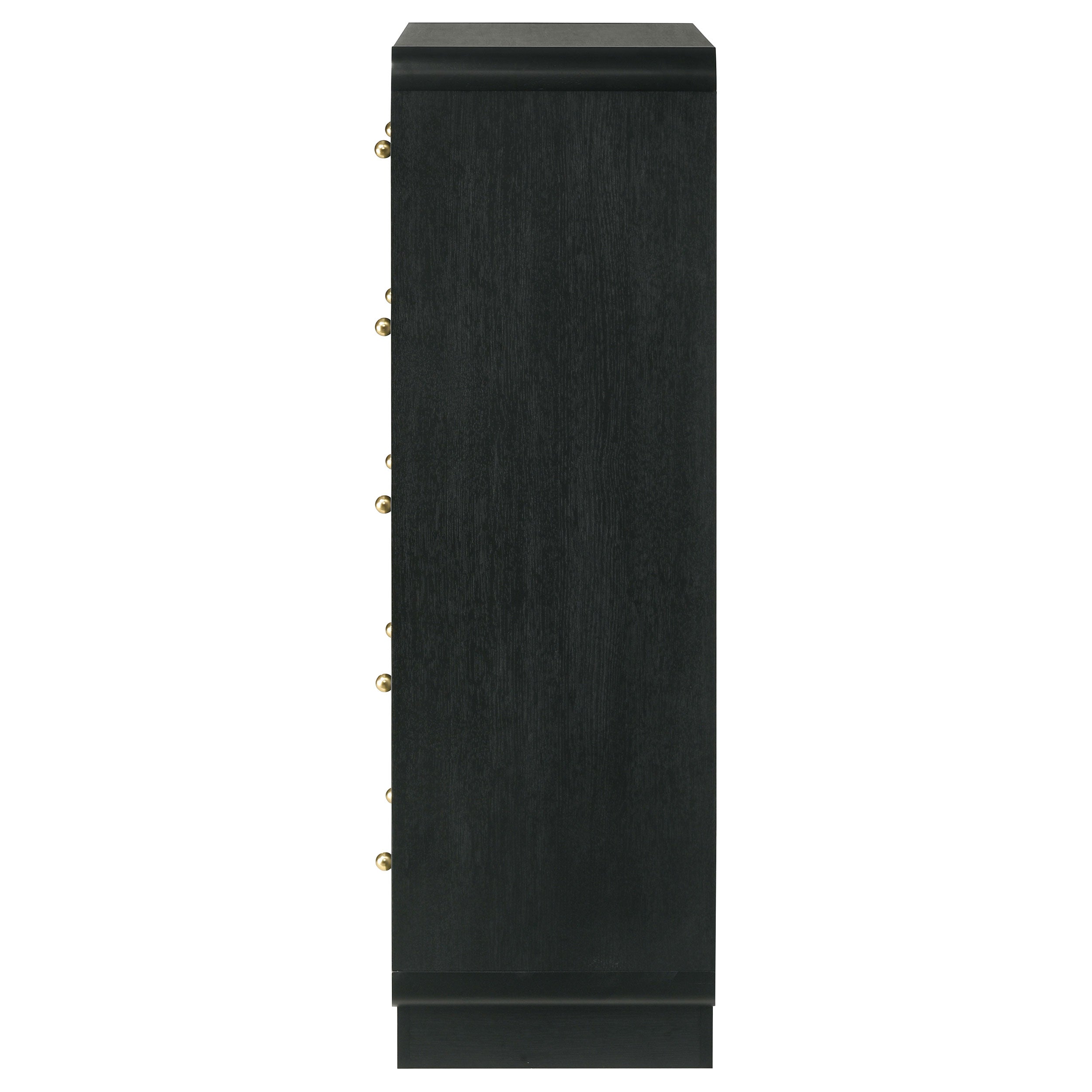 Cavelle 5-drawer Chest of Drawers Black — view 5