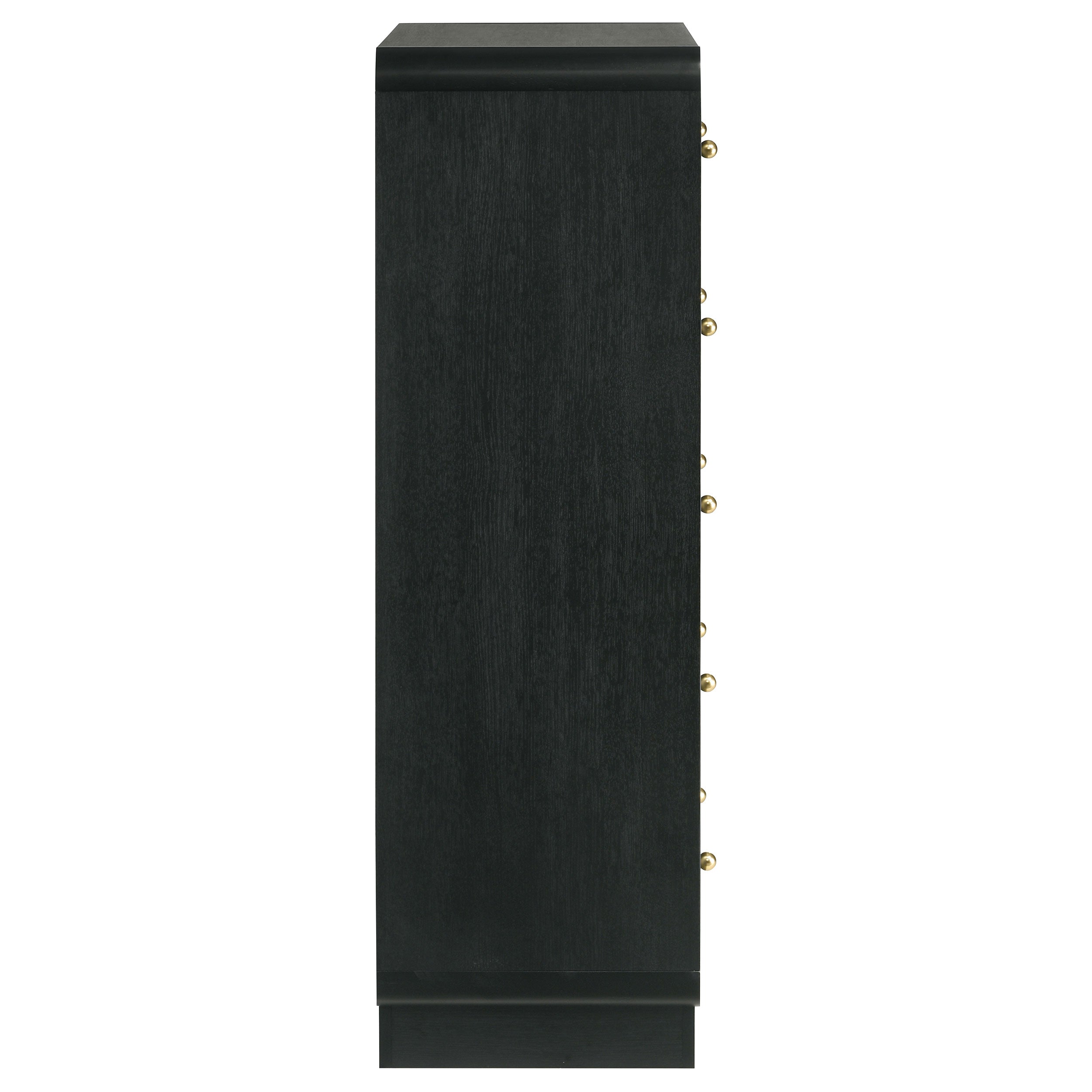 Cavelle 5-drawer Chest of Drawers Black — view 9