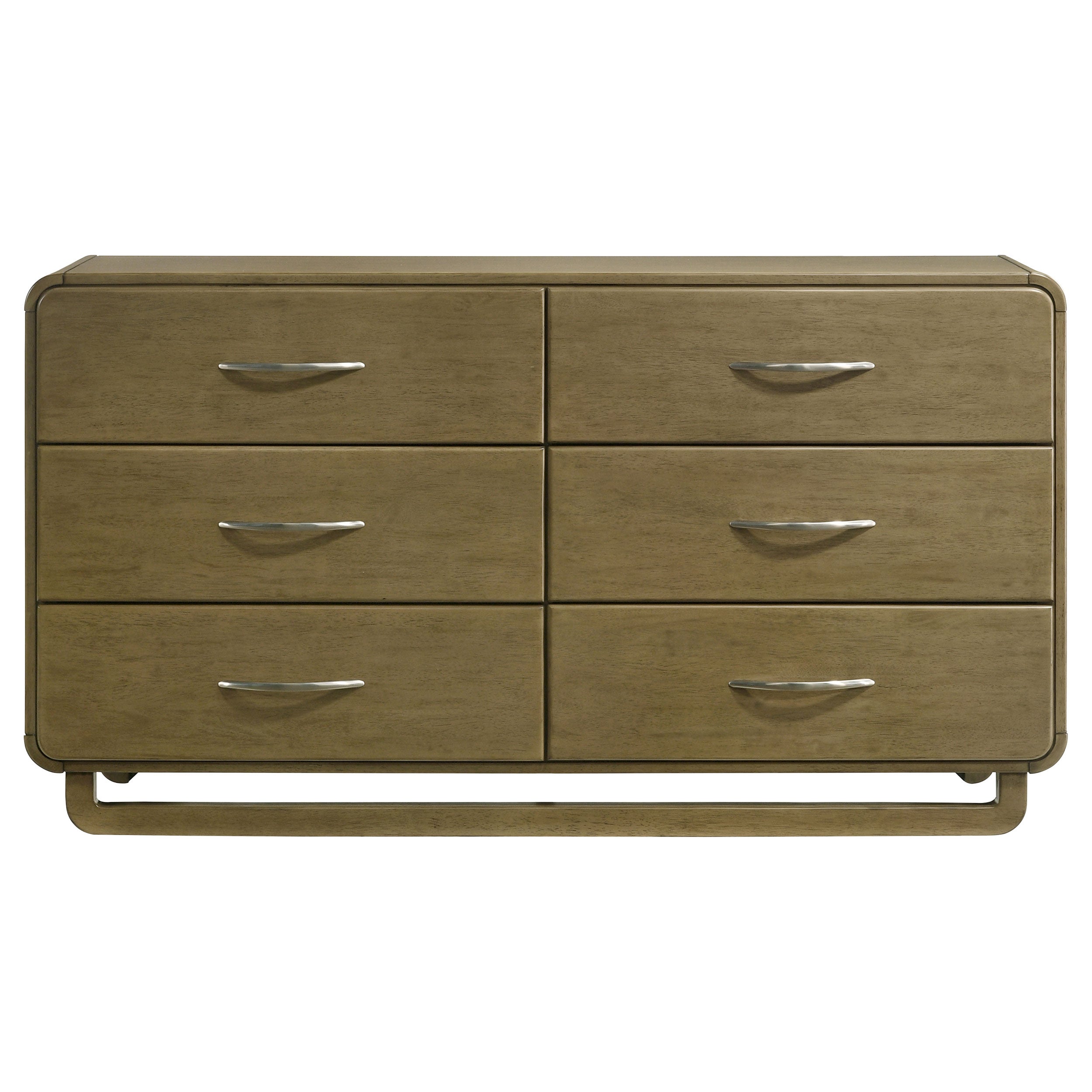 Amsbury 6-drawer Dresser Cabinet Nutmeg — view 3
