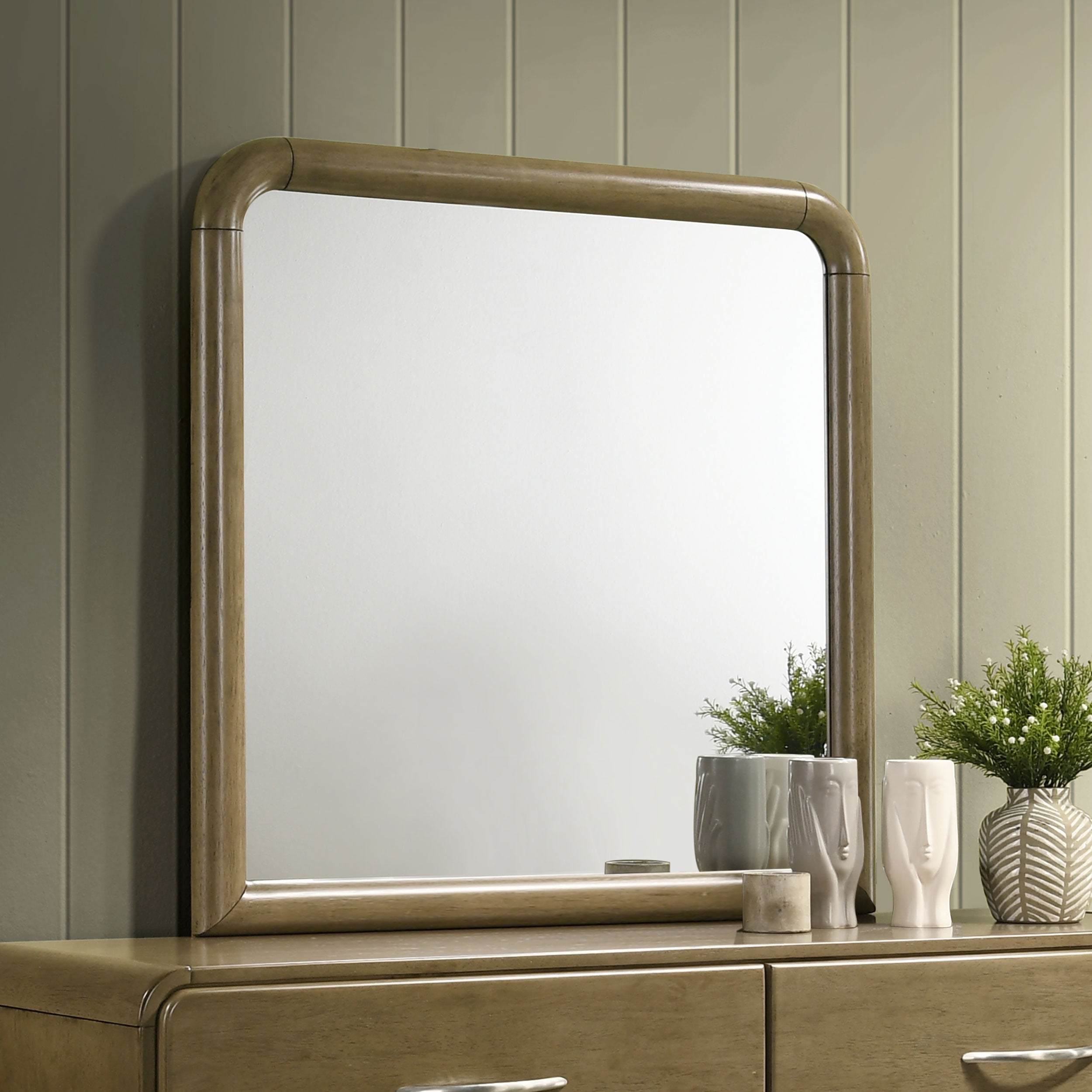Amsbury Dresser Mirror Nutmeg — view 2