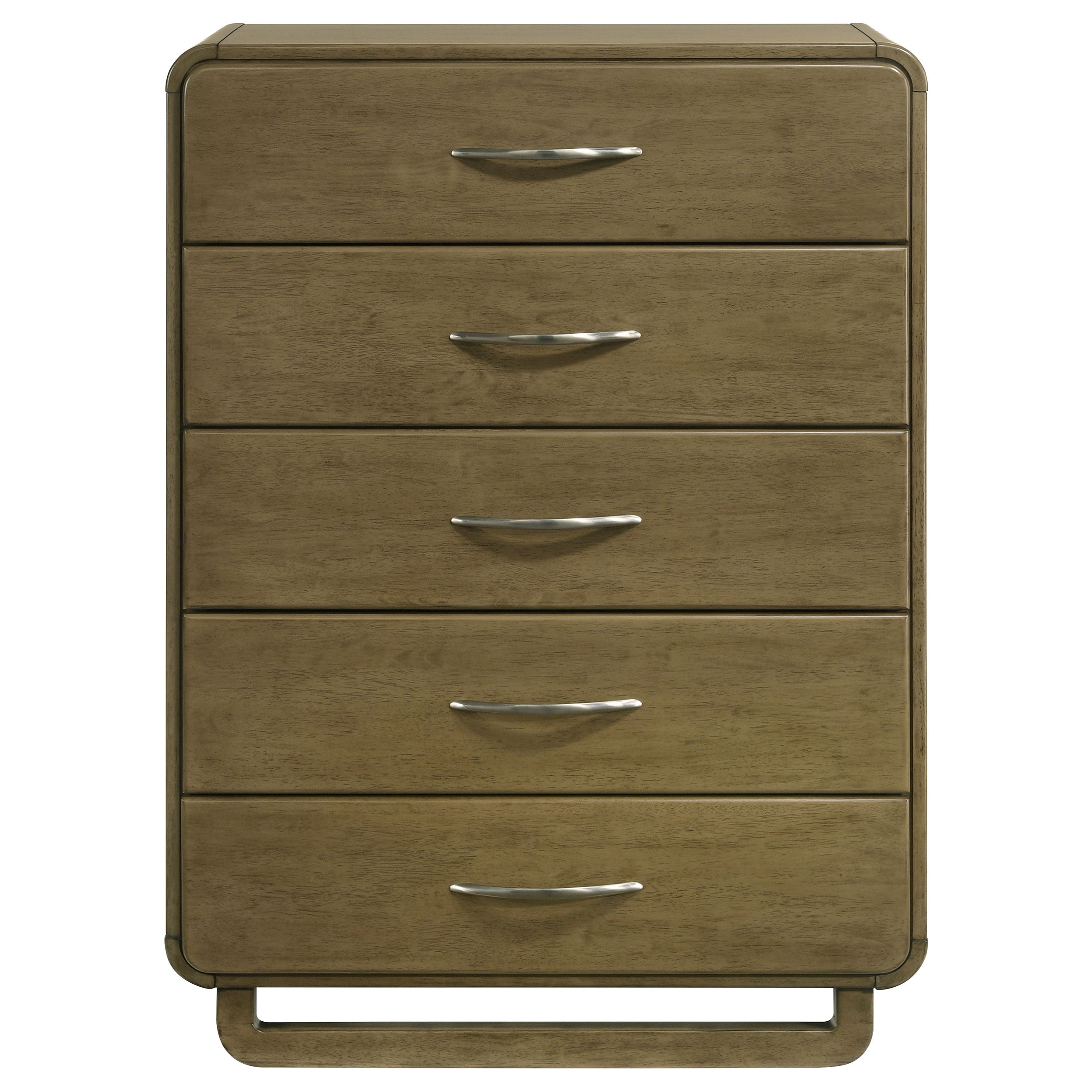 Amsbury 5-drawer Chest of Drawers Nutmeg — view 3