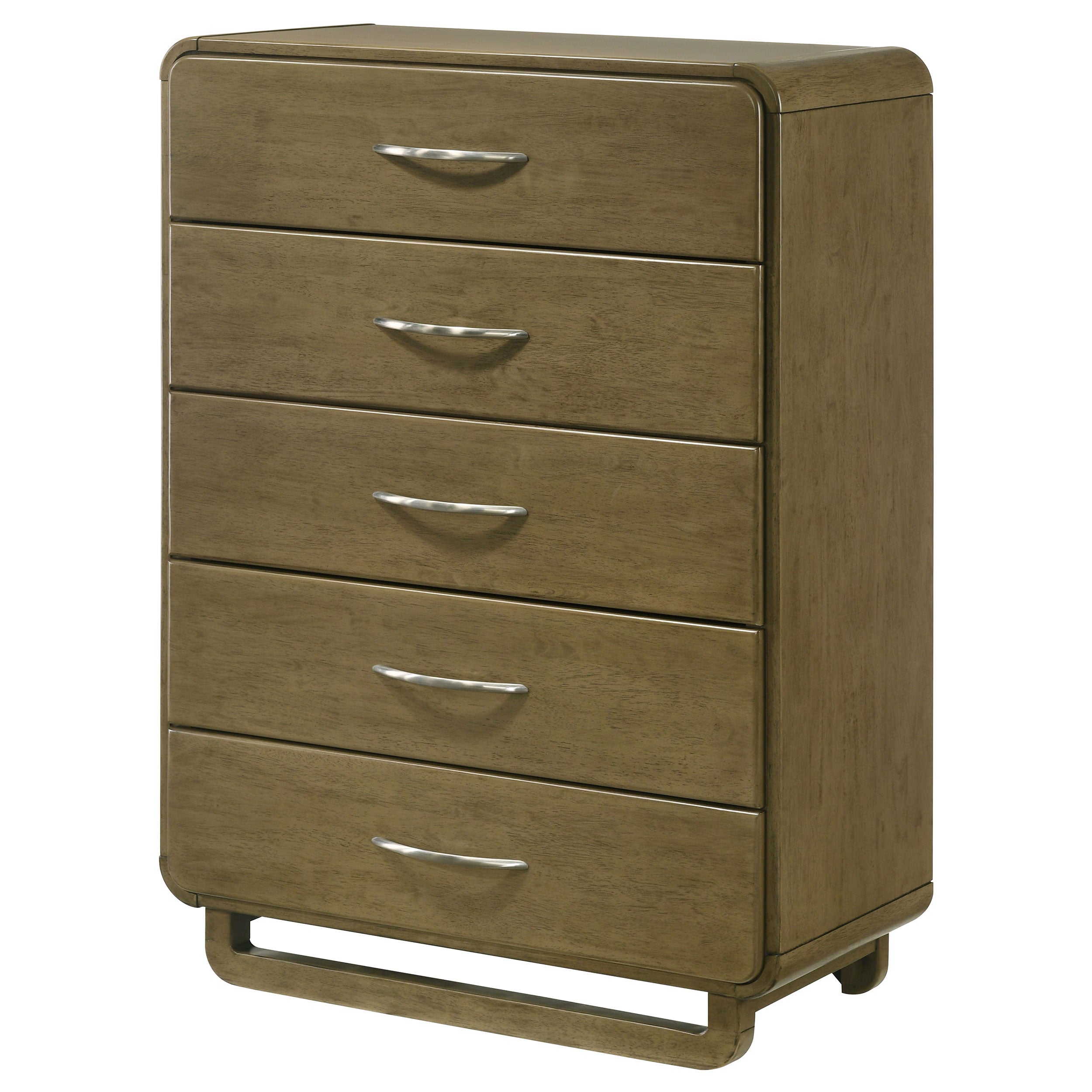 Amsbury 5-drawer Chest of Drawers Nutmeg — view 4