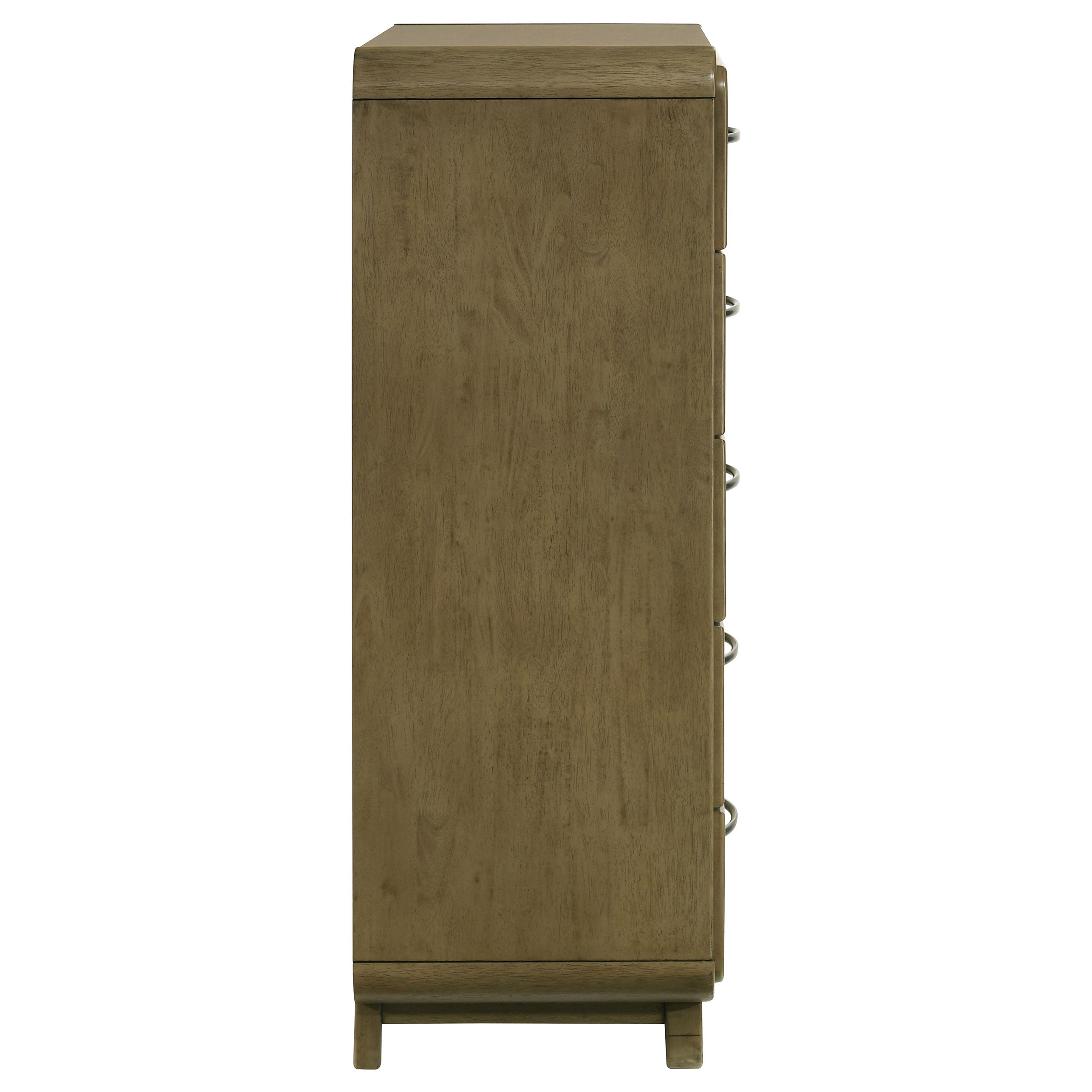 Amsbury 5-drawer Chest of Drawers Nutmeg — view 9