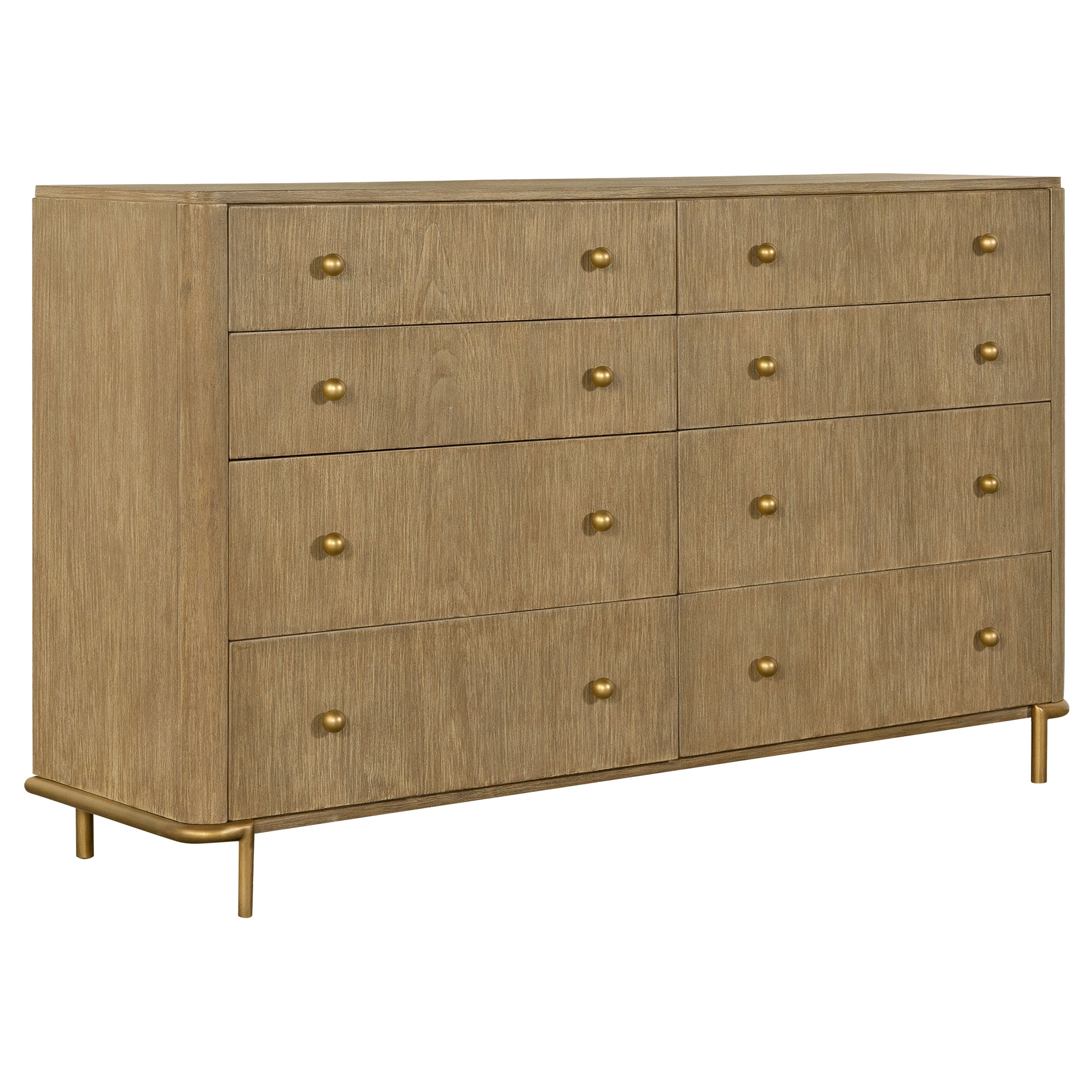 Arini 5-piece California King Bedroom Set Cream and Sand Wash — view 7