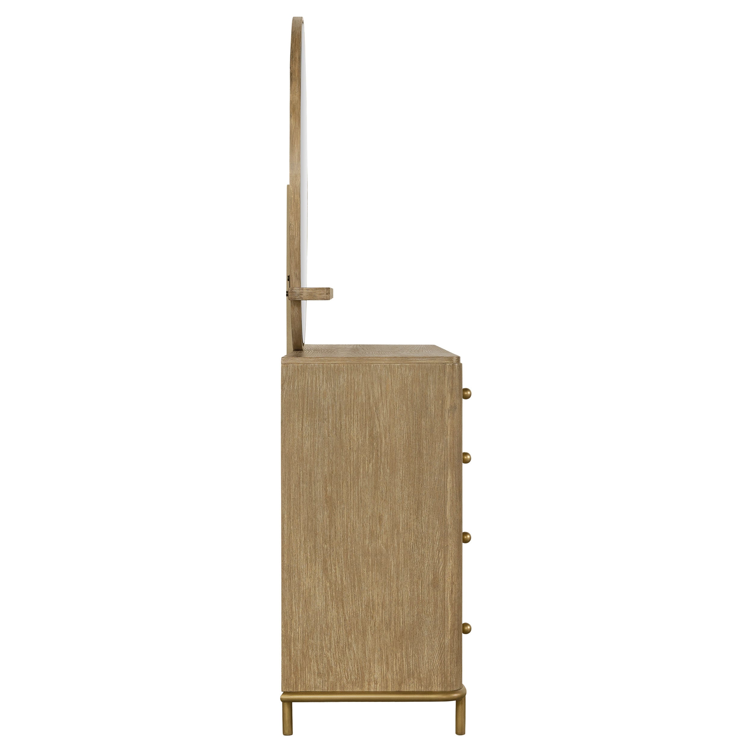 Arini 8-drawer Dresser with Mirror Sand Wash — view 7