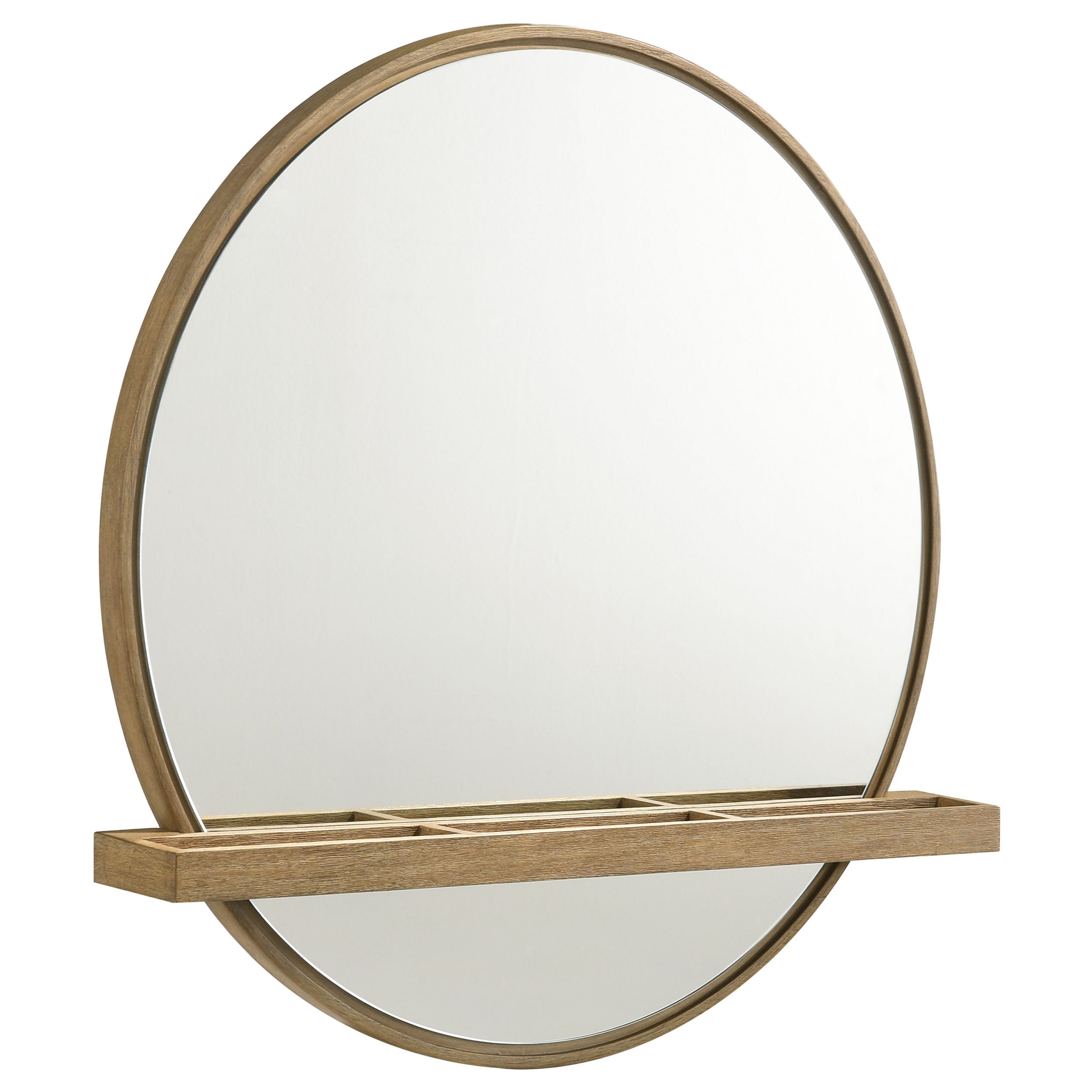 Arini 2-piece Makeup Vanity Table and Mirror Set Sand Wash — view 6