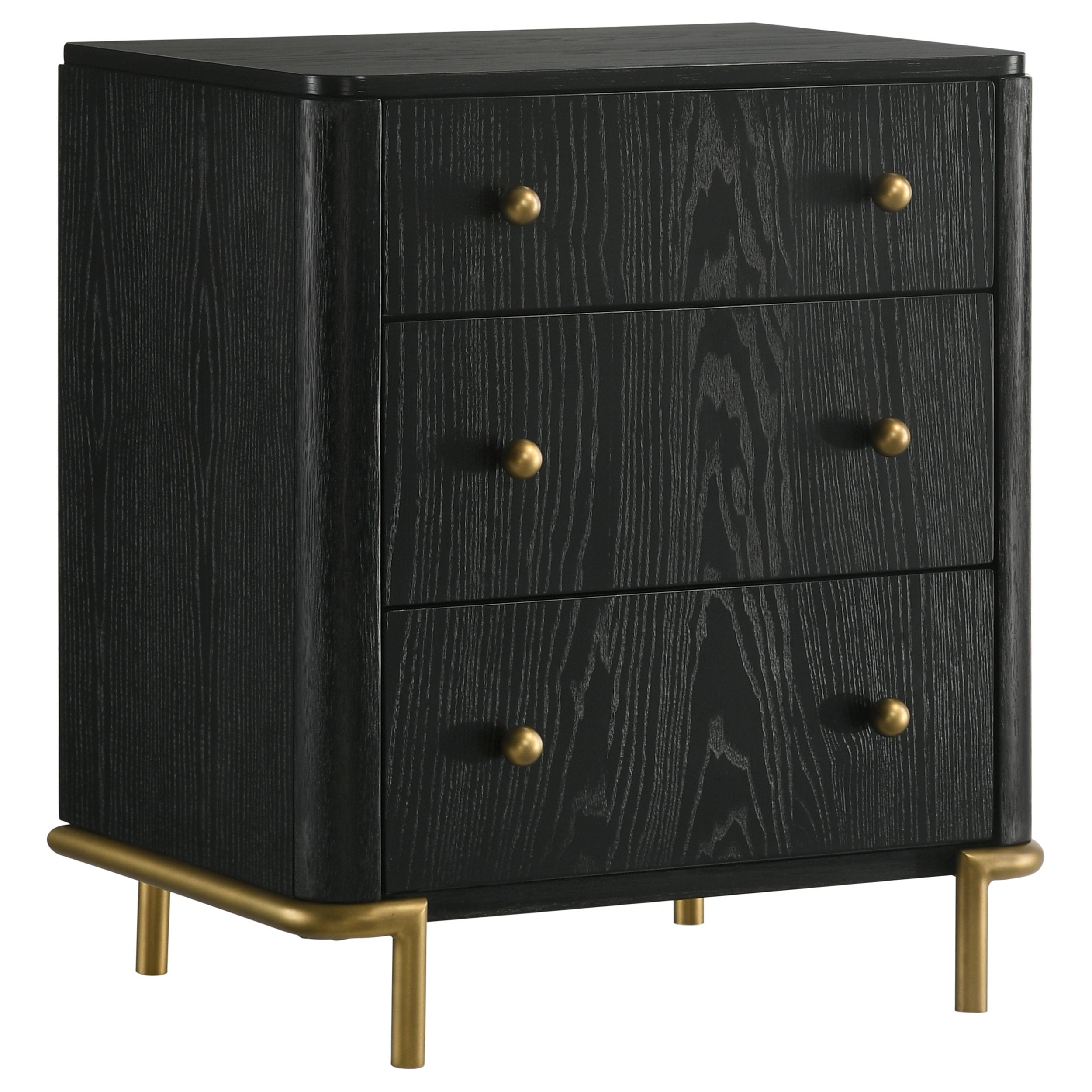 Arini 4-piece Eastern King Bedroom Set Black and Grey — view 5