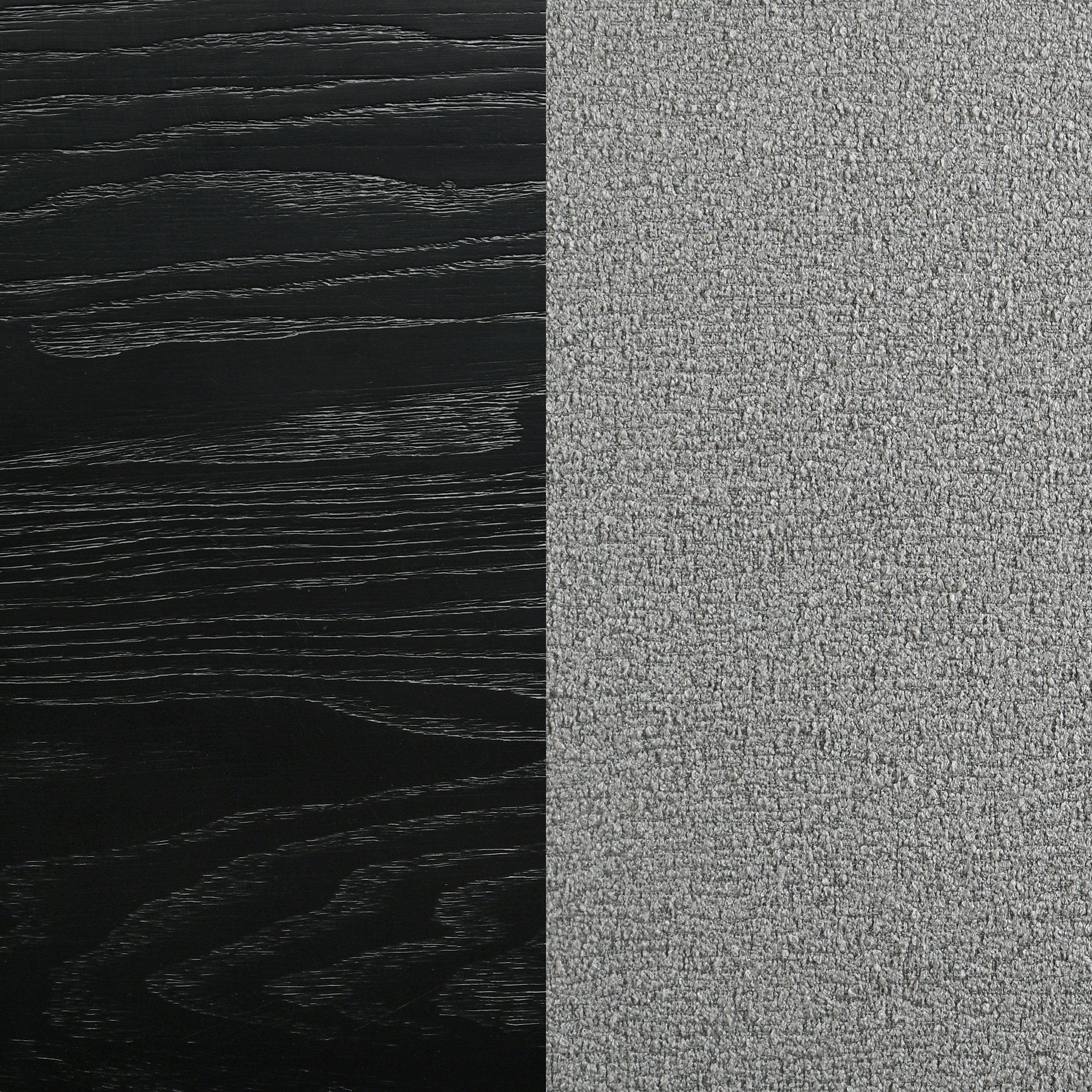 Arini Upholstered Queen Panel Bed Black and Grey — view 9