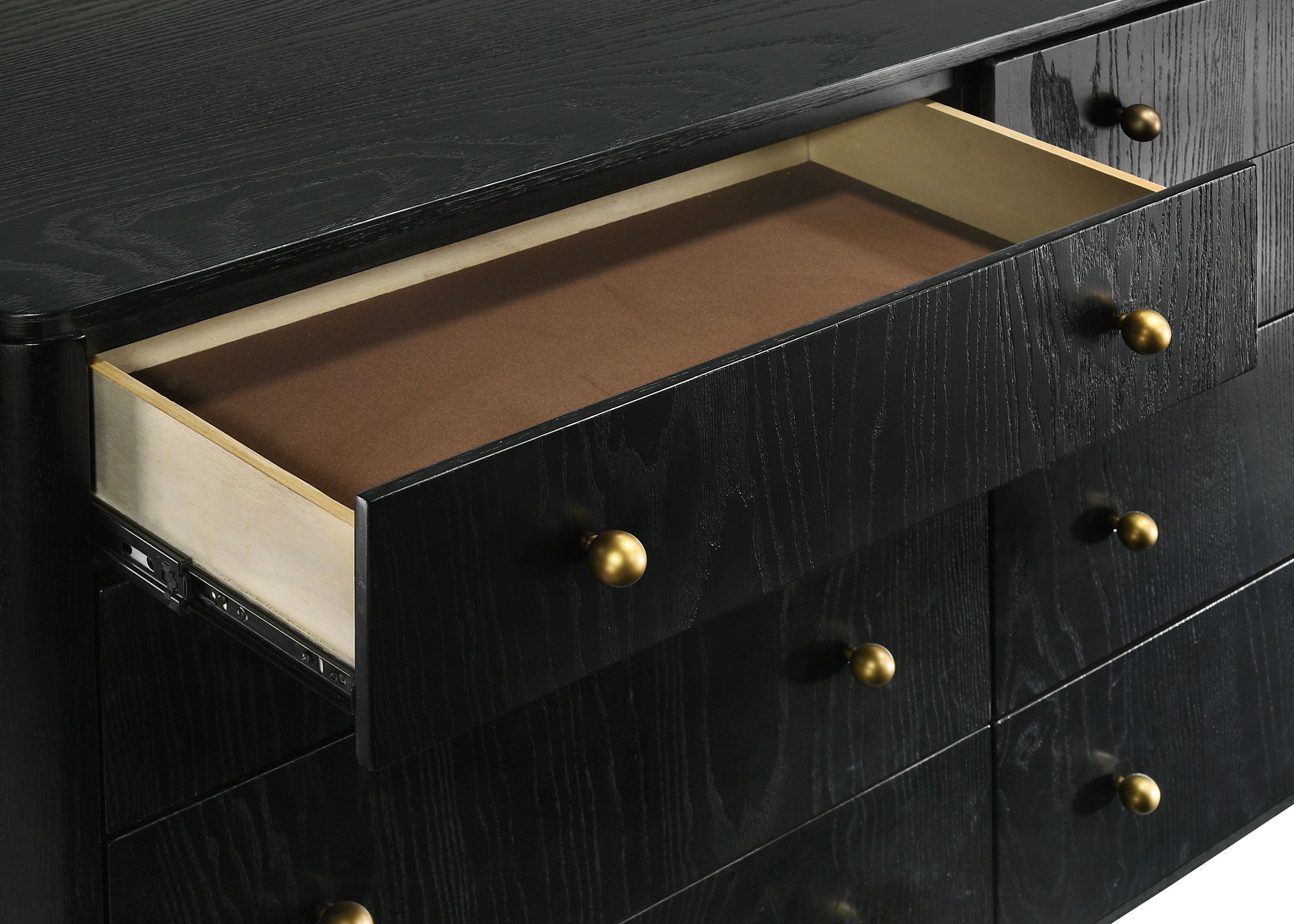 Arini 8-drawer Dresser Black — view 10