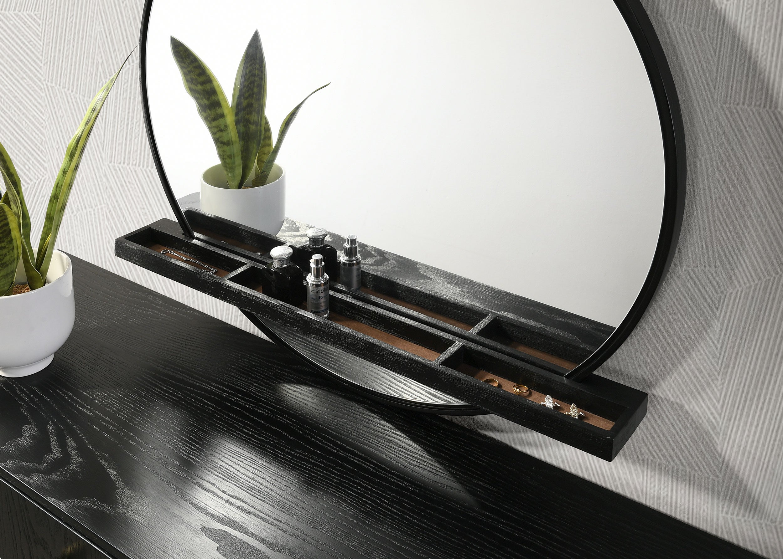Arini Dresser Mirror Black — view 4