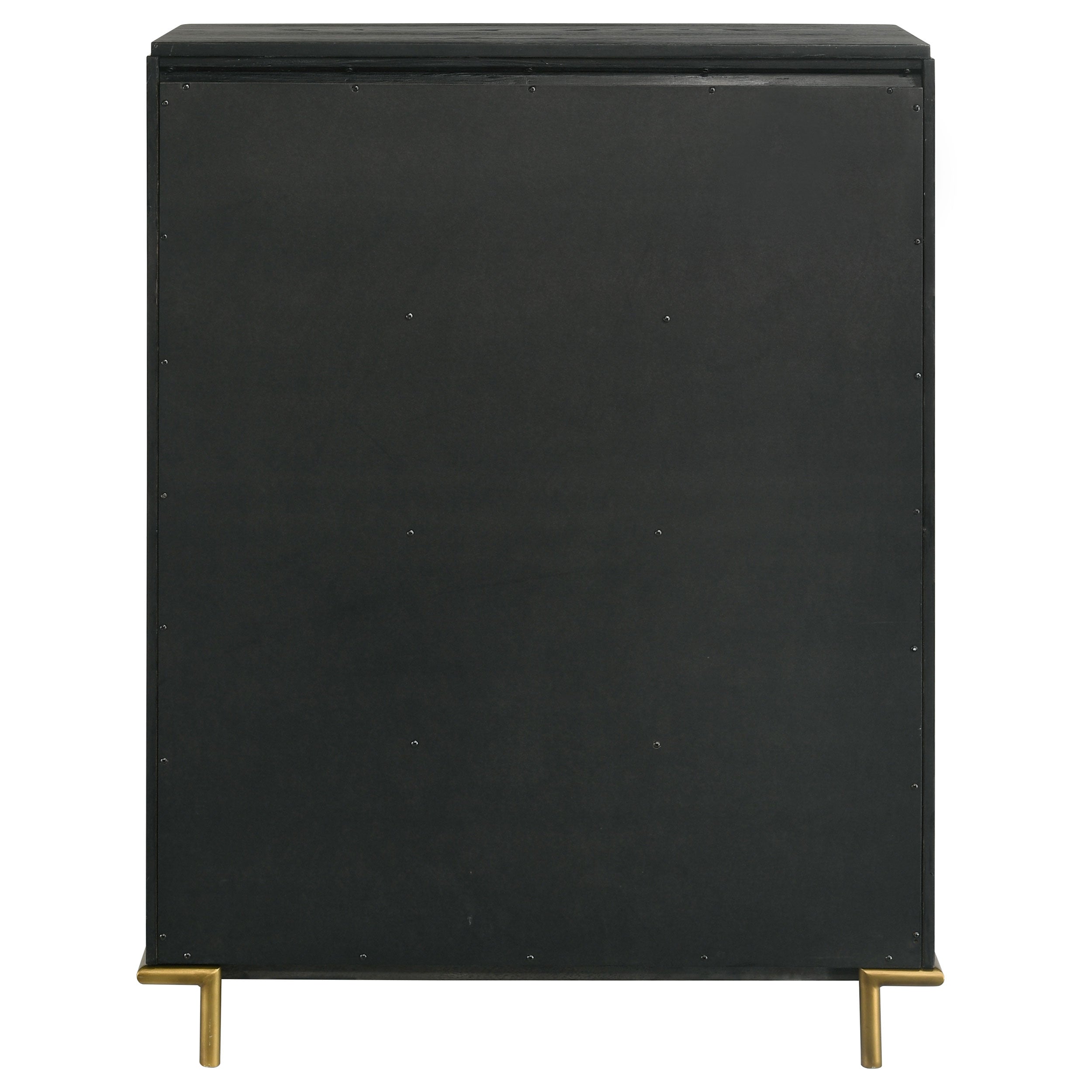 Arini 5-drawer Bedroom Chest Black — view 7
