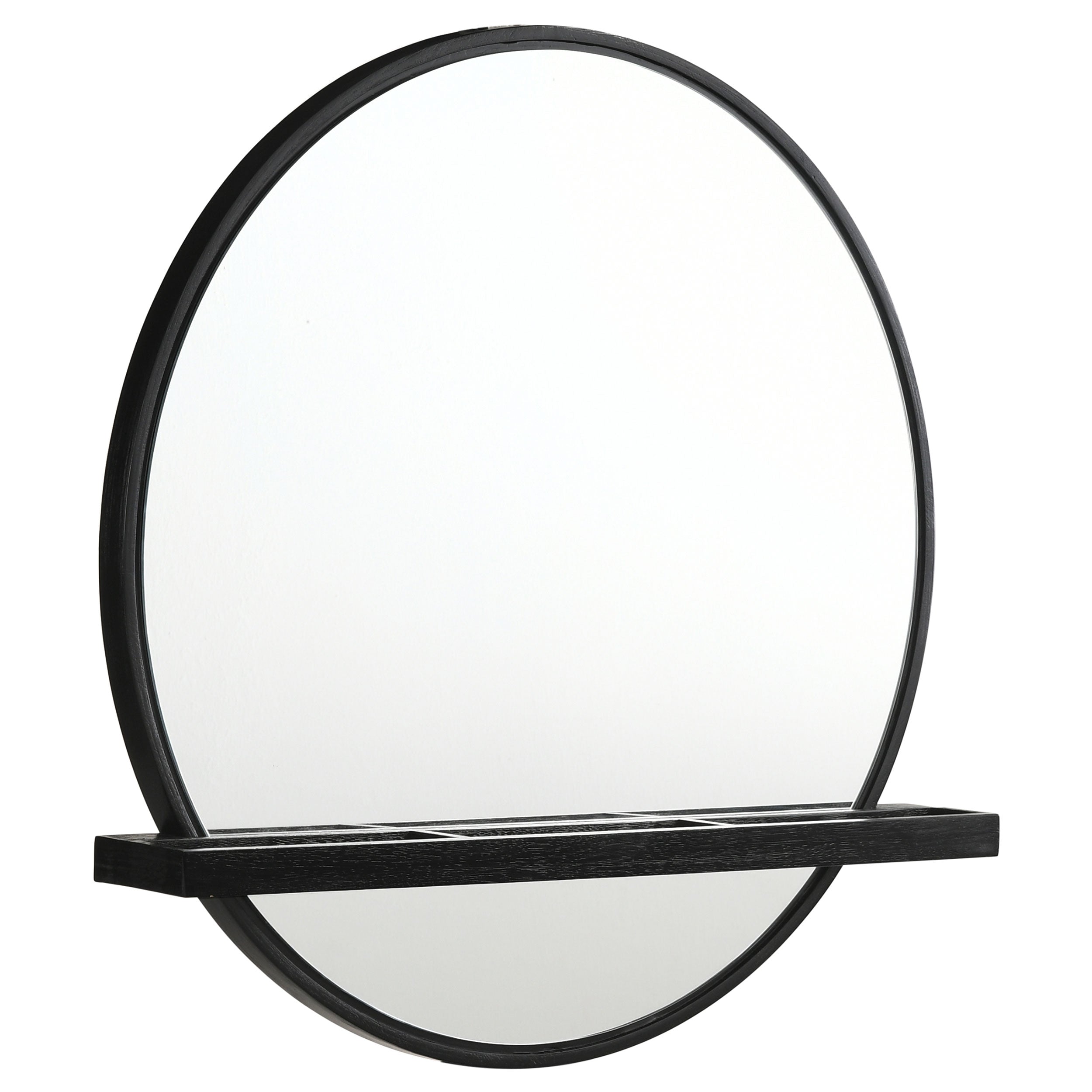 Arini 2-piece Makeup Vanity Table and Mirror Set Black — view 6