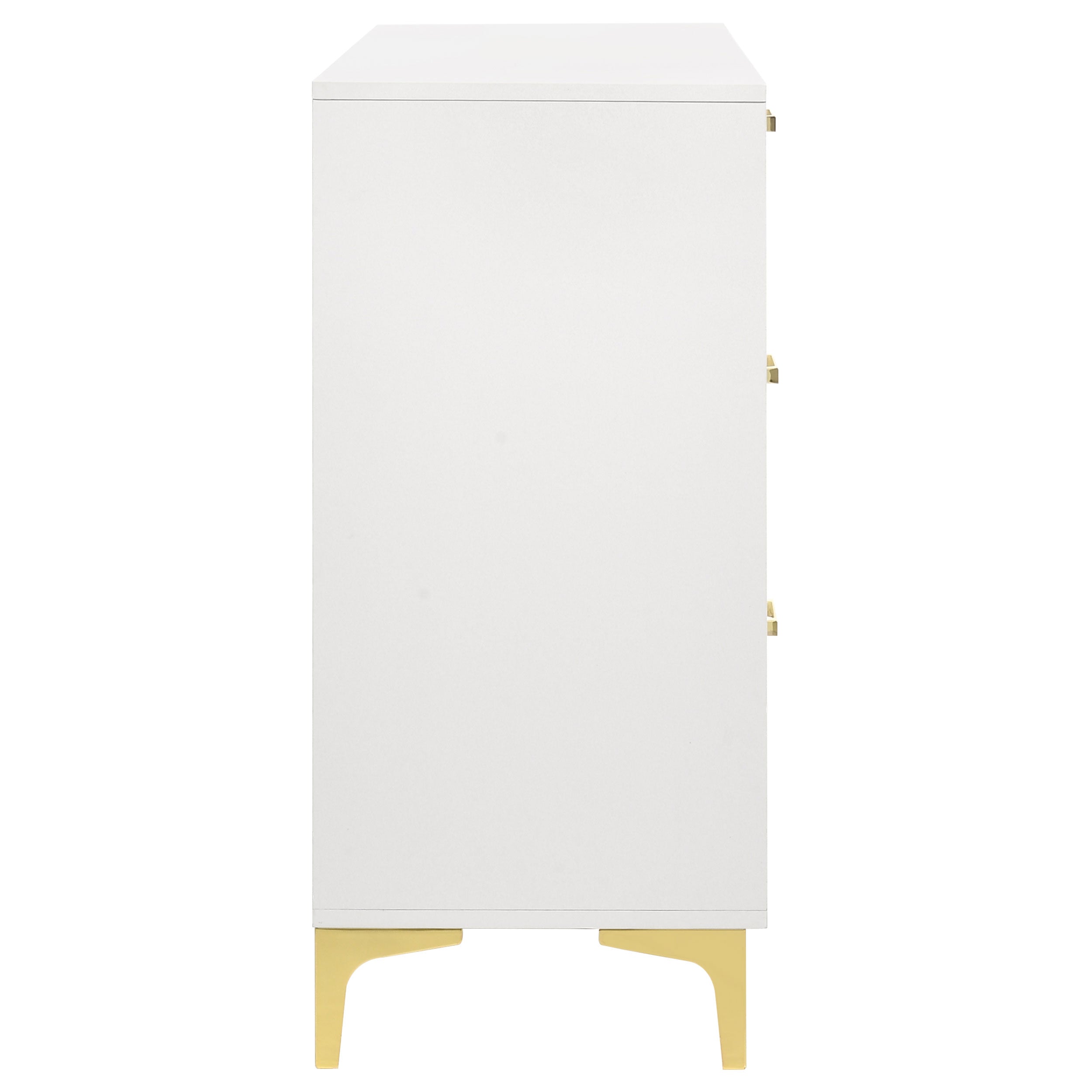 Kendall 6-drawer Dresser White — view 9