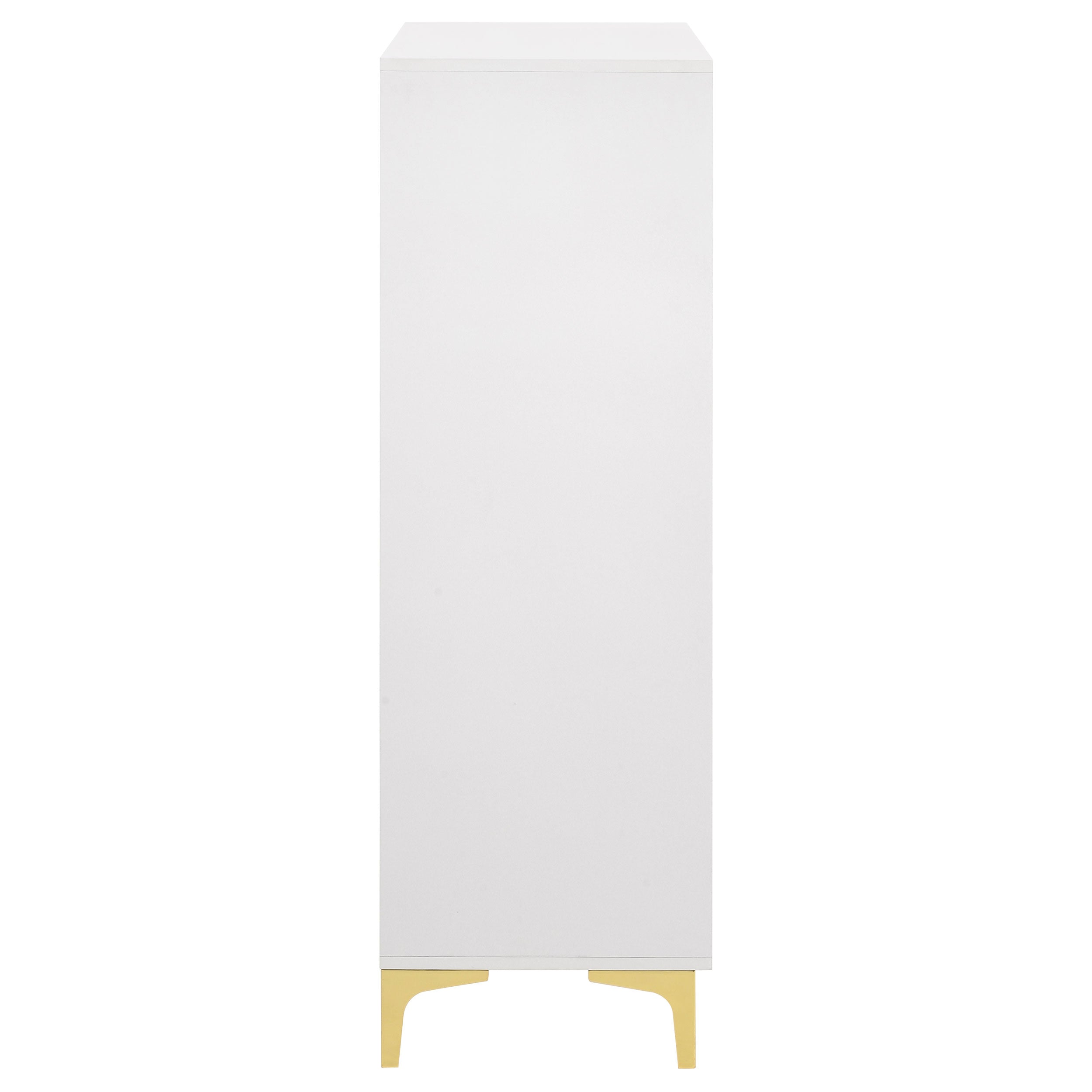 Kendall 5-drawer Bedroom Chest White — view 6